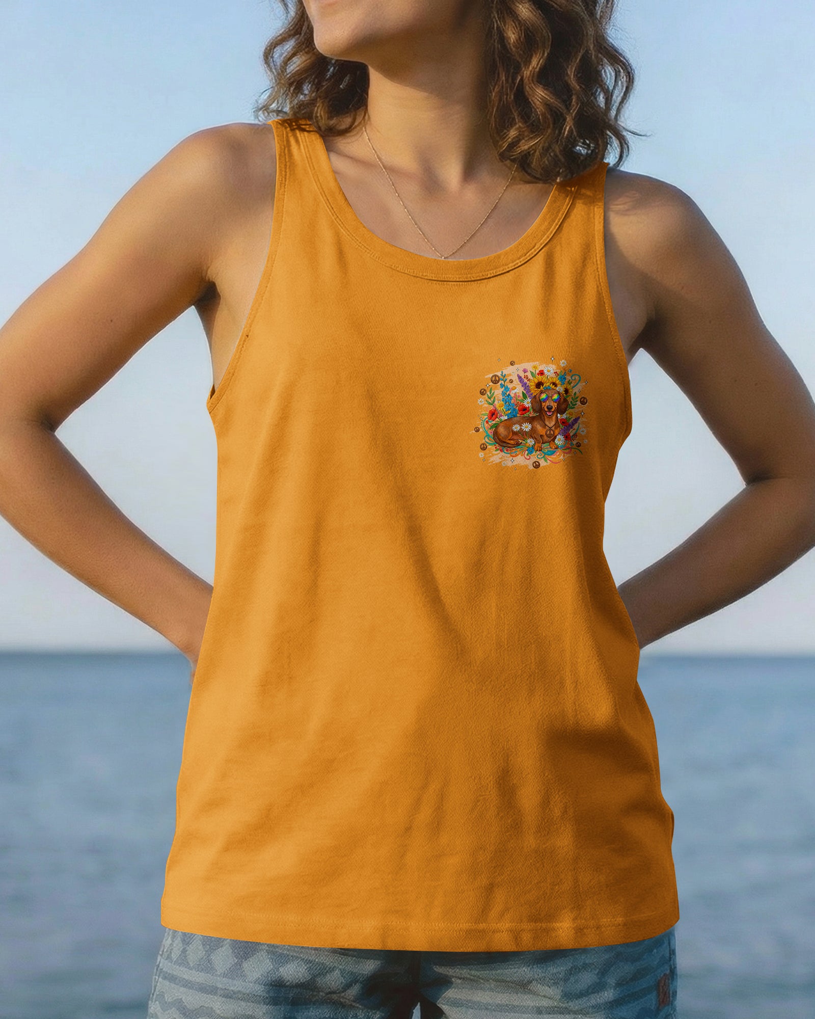 IN A WORLD WHERE YOU CAN BE ANYTHING BE KIND DACHSHUND ALL OVER PRINT - TYQY1104261