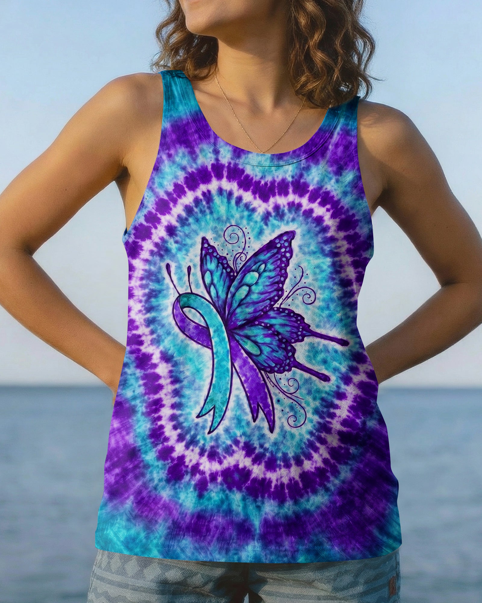 NO STORY SHOULD END TOO SOON BUTTERFLY SUICIDE PREVENTION ALL OVER PRINT  - TLNO1607261