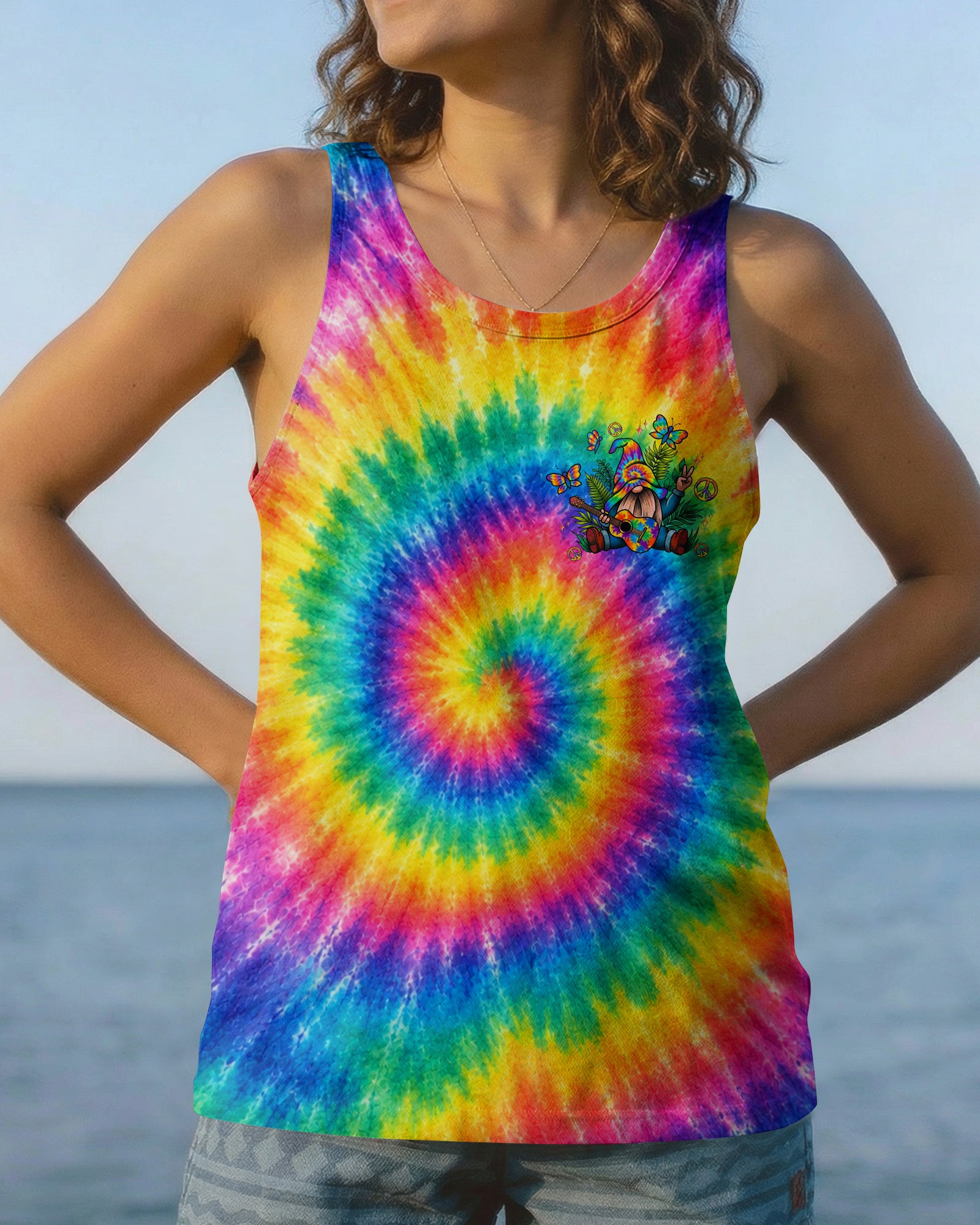 WHISPER WORDS OF WISDOM LET IT BE GNOME ALL OVER PRINT - TLTW0508261