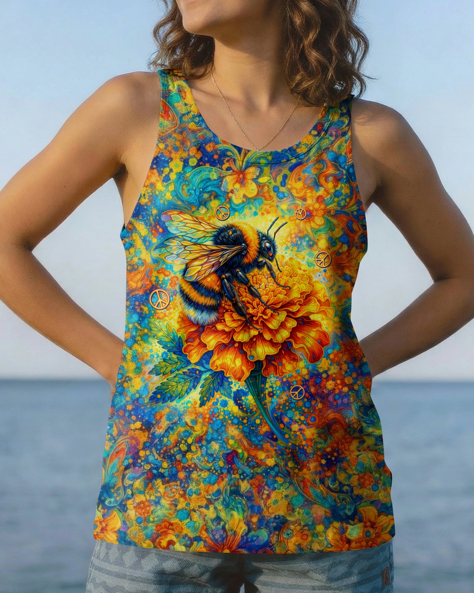 IN A WORLD WHERE YOU CAN BE ANYTHING BEE KIND ALL OVER PRINT  - TLTW0604262