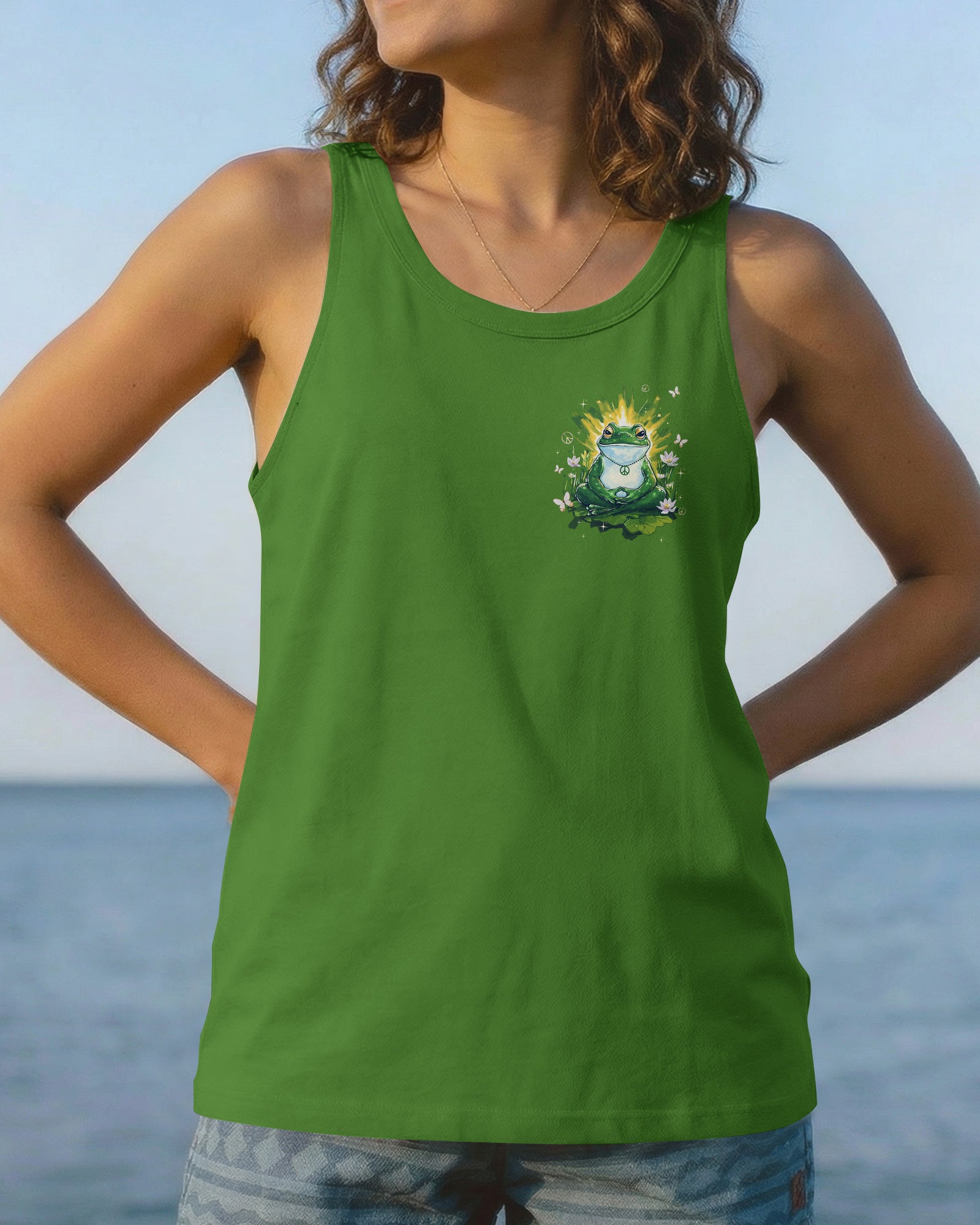 JUST BREATHE FROG  ALL OVER PRINT - TLTW2403261