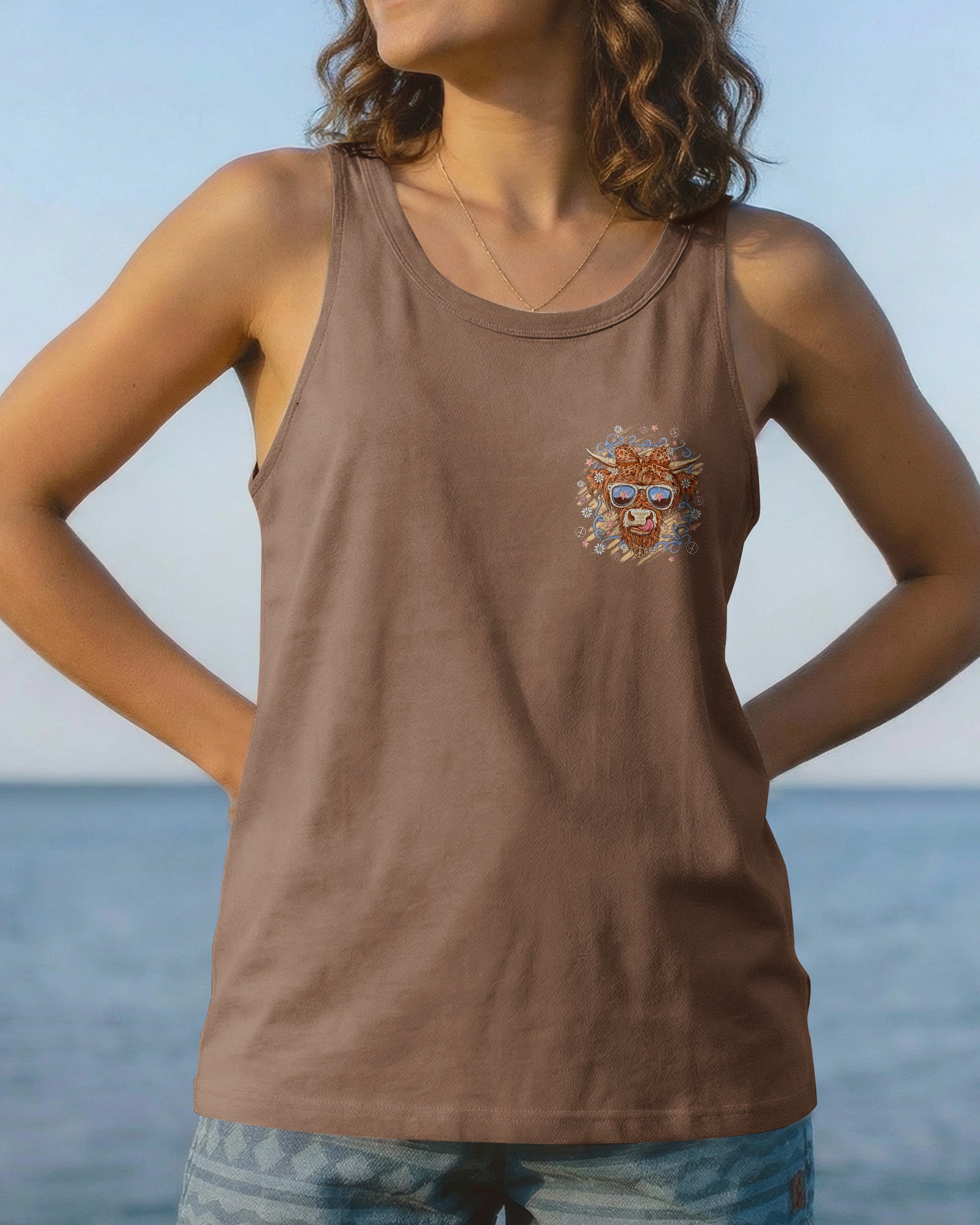 SUCK IT UP BUTTERCUP COW ALL OVER PRINT - TYQY2905261