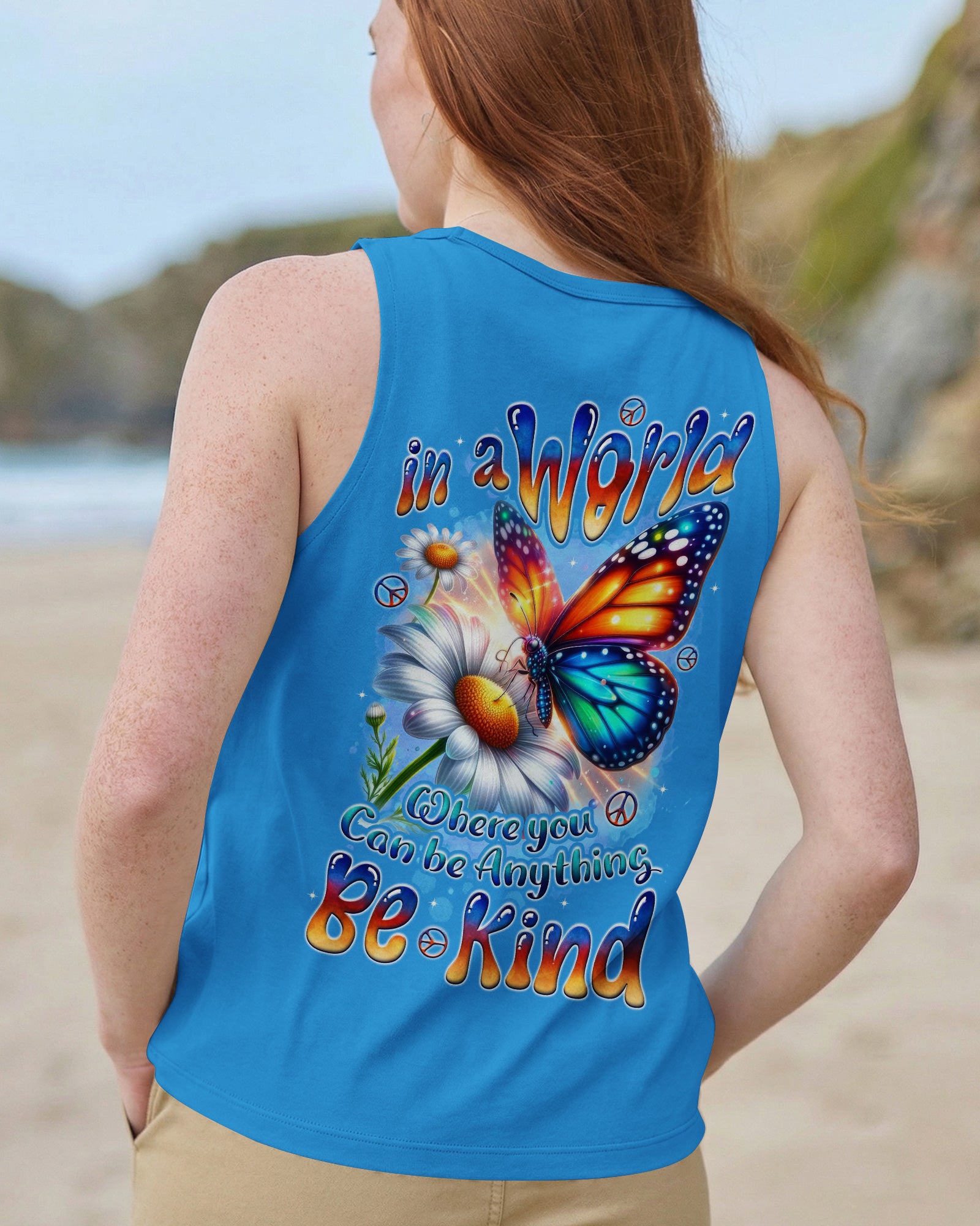 IN A WORLD WHERE YOU CAN BE ANYTHING BE KIND ALL OVER PRINT - TYTD1002262