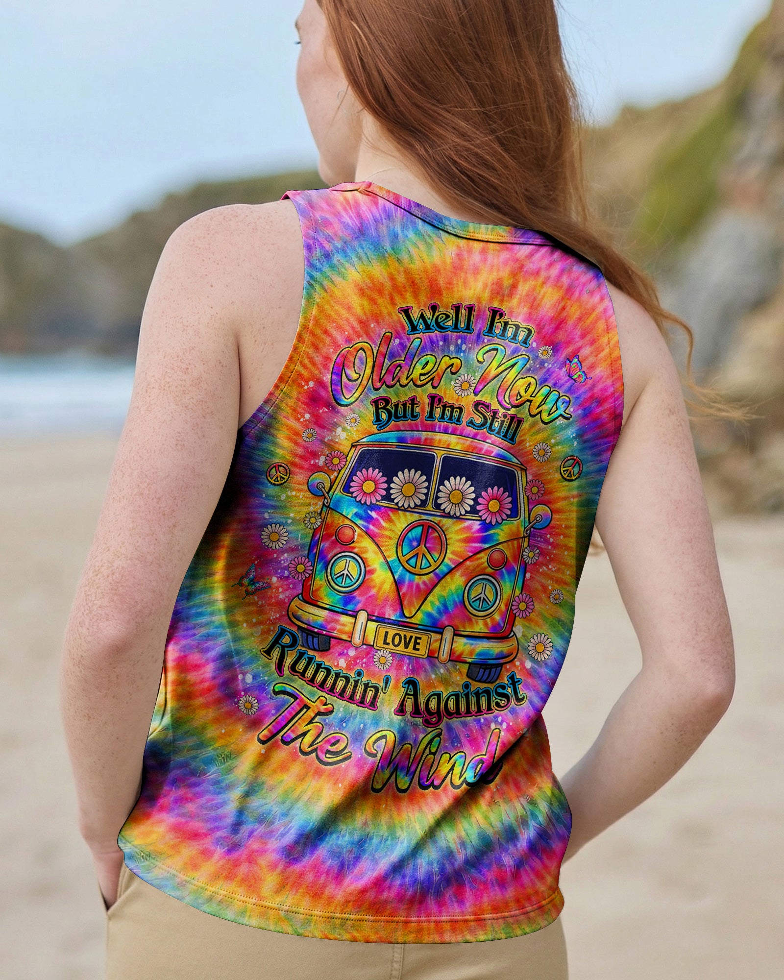 RUNNING AGAINST THE WIND CAR ALL OVER PRINT - YHLT2702261