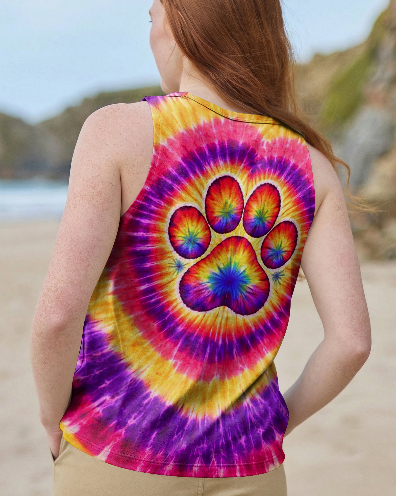 CAT MAMA SWIRL ALL OVER PRINT   - TLNT0703262
