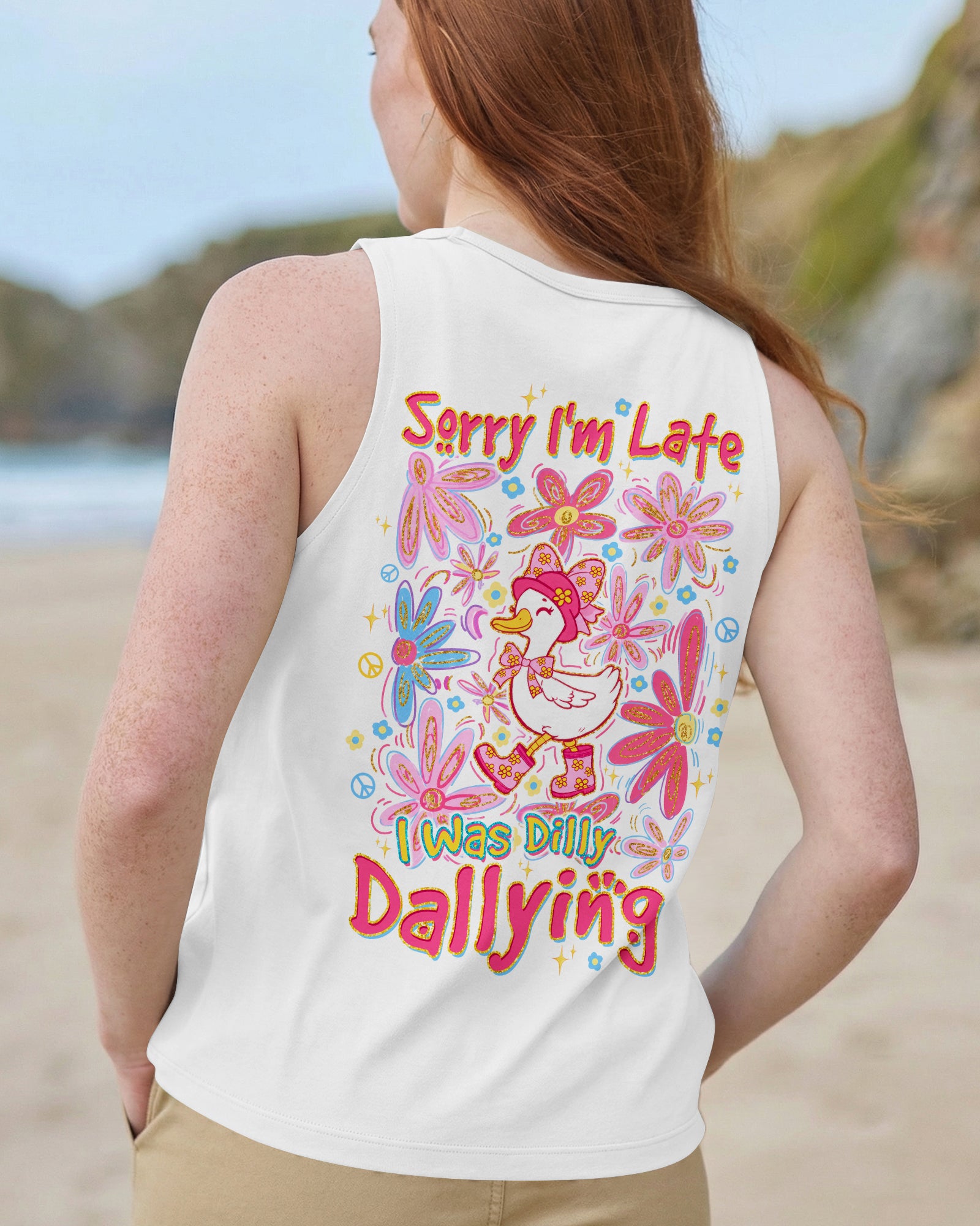 SORRY I'M LATE GOOSE ALL OVER PRINT - TLTW1407264