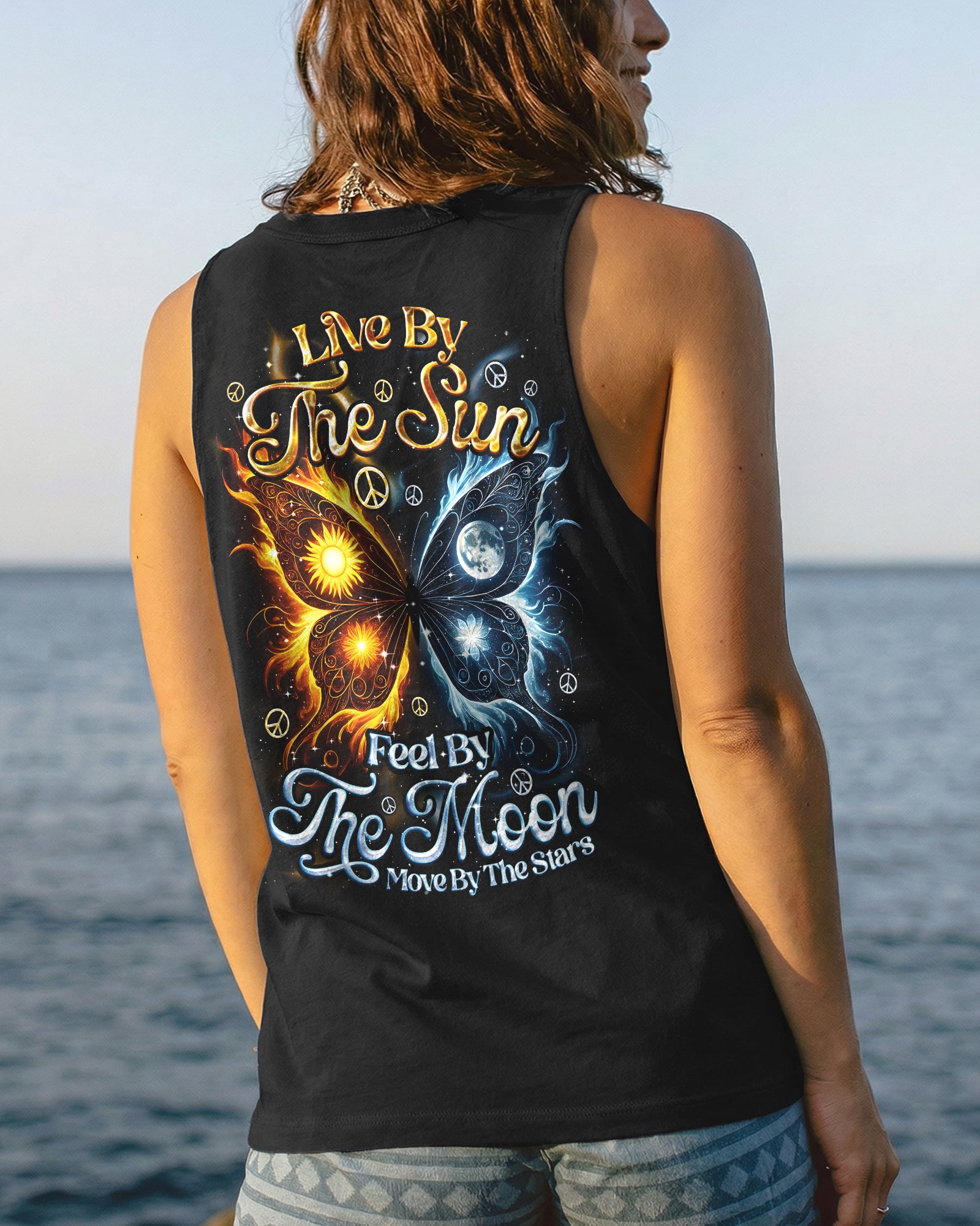 LIVE BY THE SUN BUTTERFLY ALL OVER PRINT - TYQY1102263