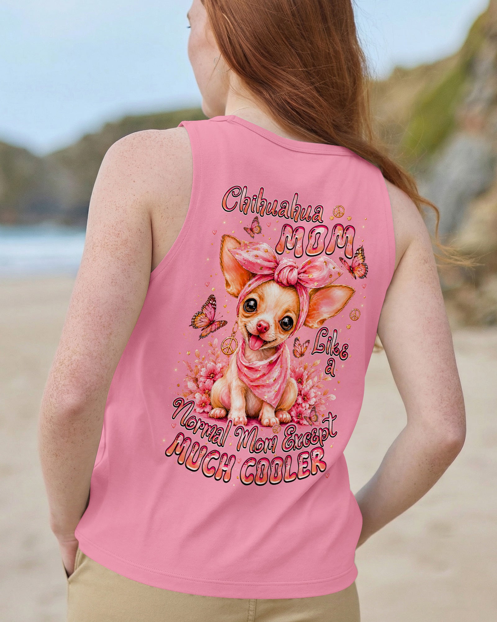 CHIHUAHUA MOM COOLER DOG ALL OVER PRINT - TLHN1805263