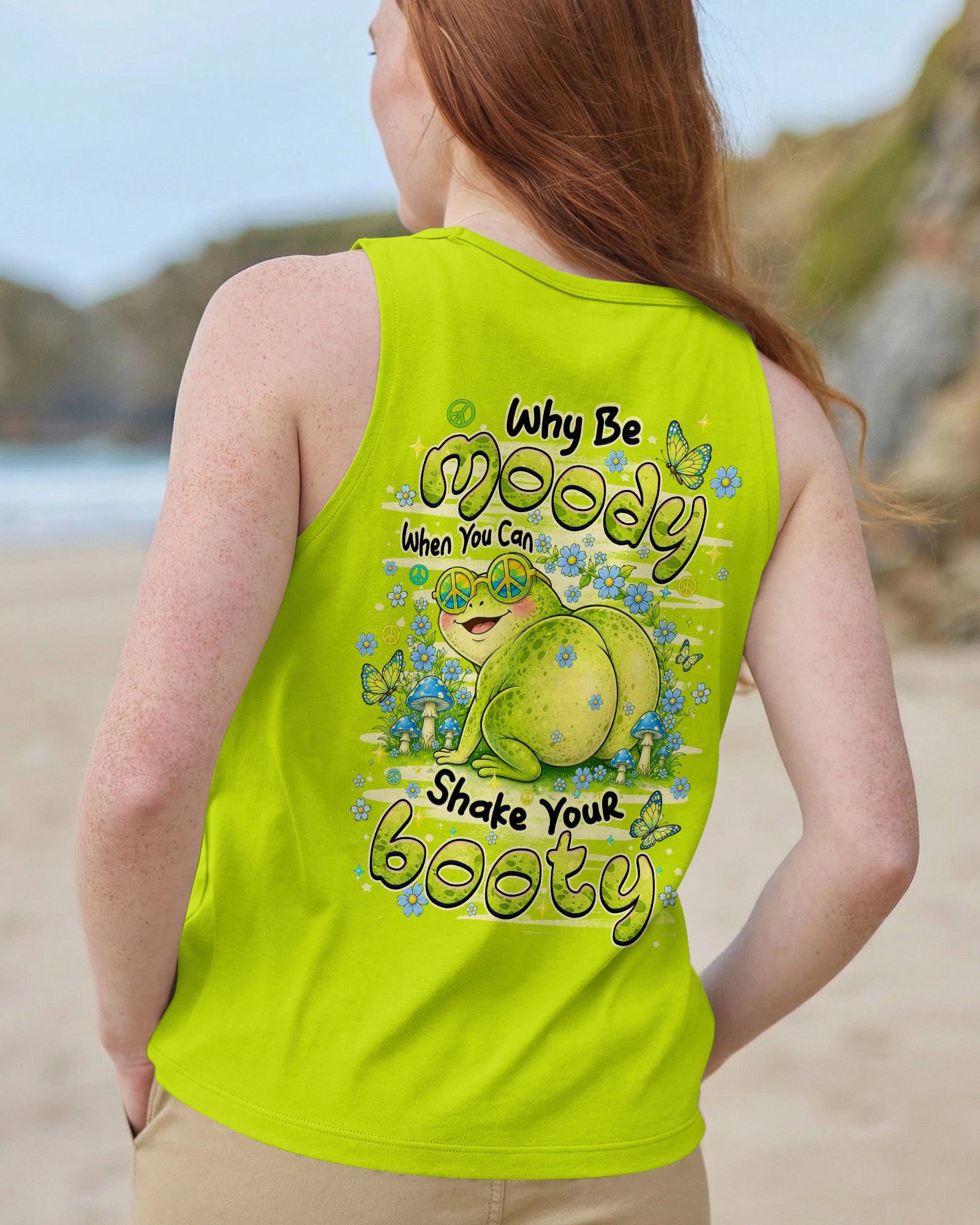 WHY BE MOODY FROG ALL OVER PRINT - TLHN0807262