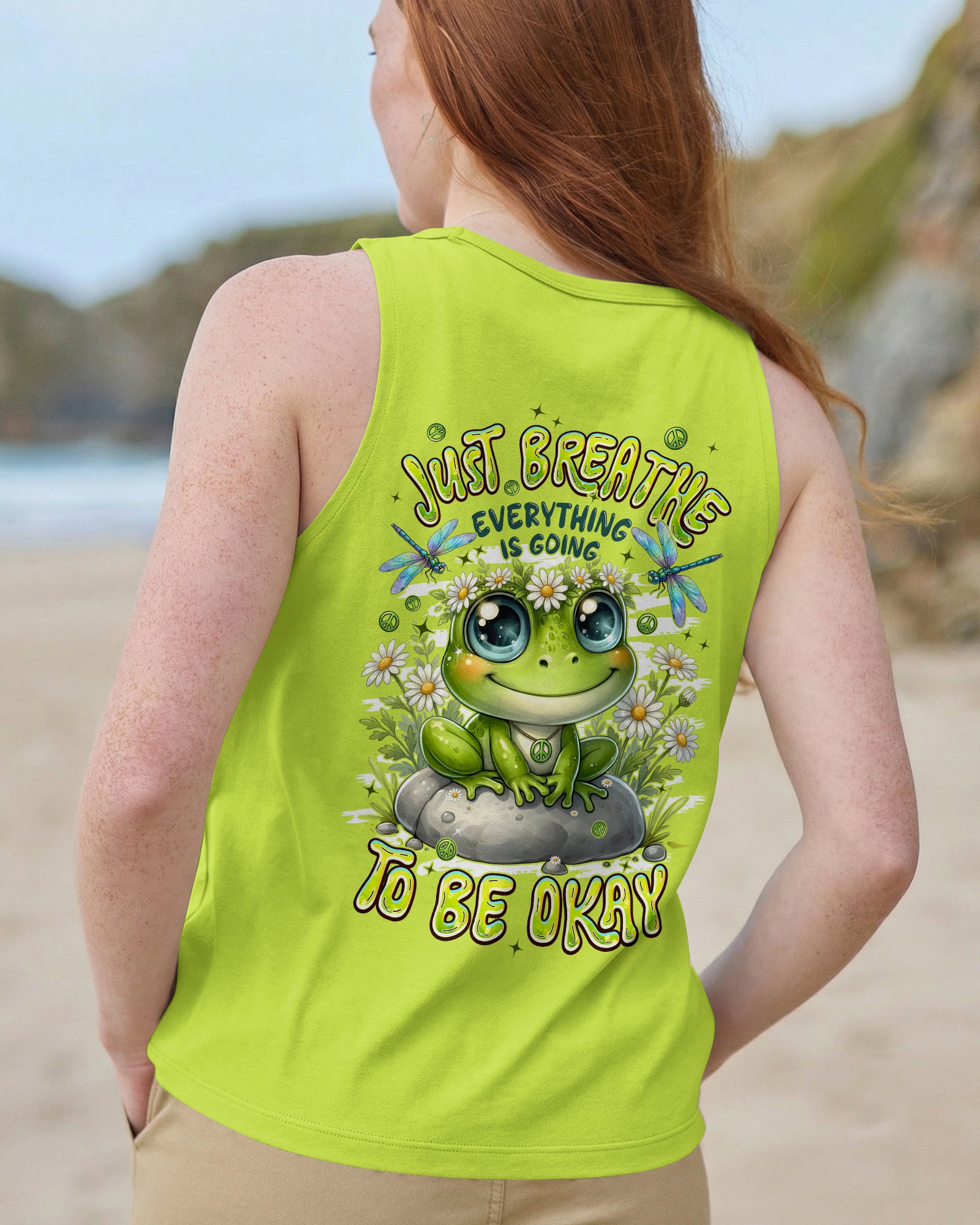 JUST BREATHE FROG ALL OVER PRINT - TYPQ2705261