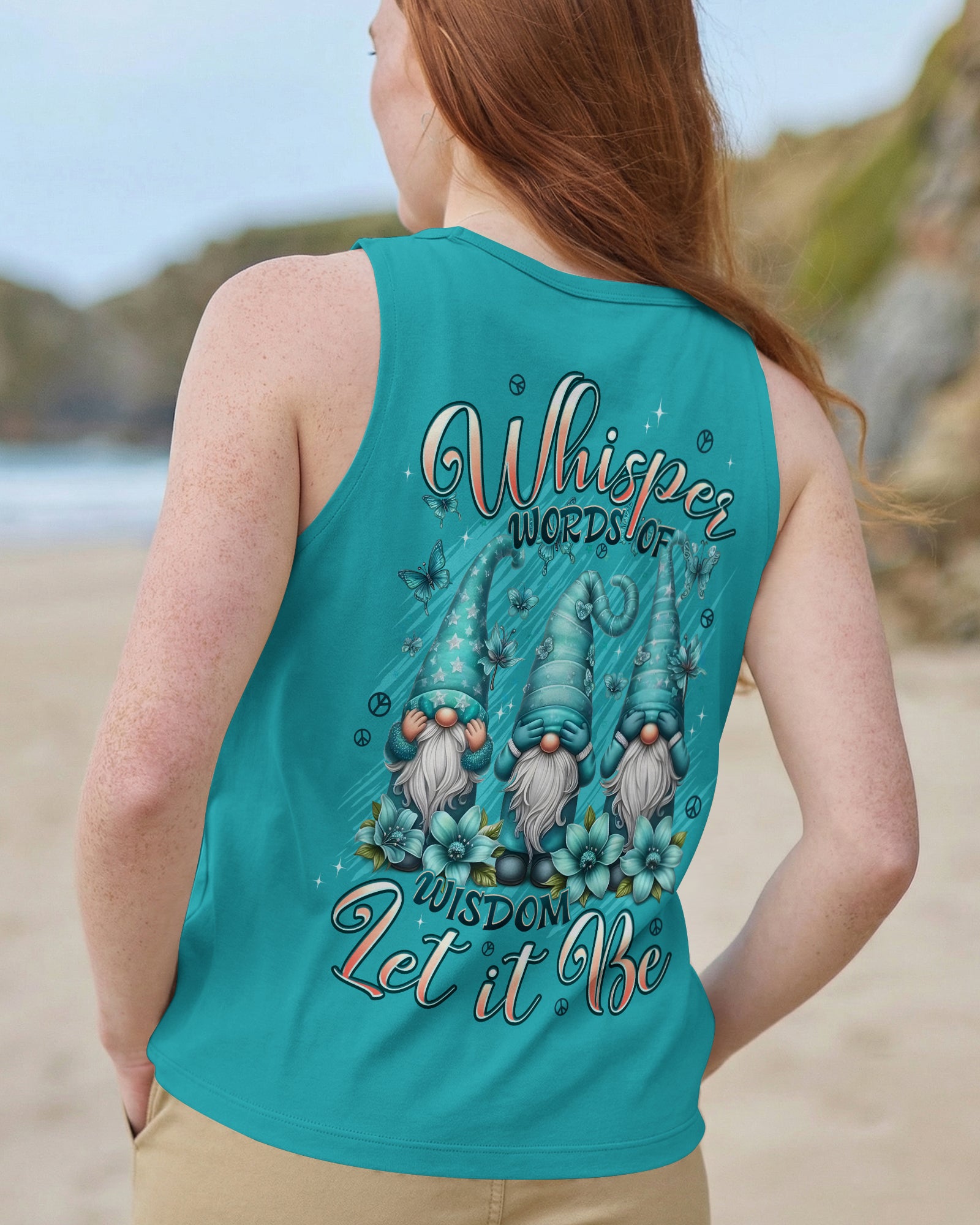 WHISPER WORDS OF WISDOM LET IT BE GNOMIES ALL OVER PRINT - TYPQ0502262