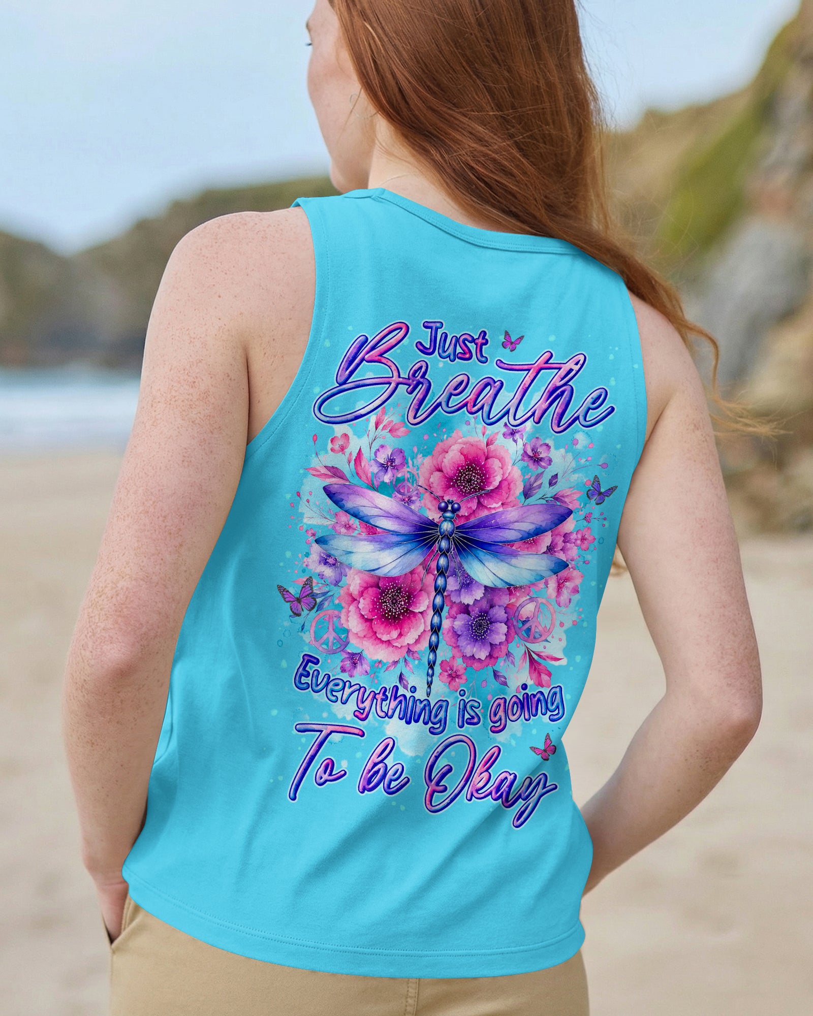 JUST BREATHE DRAGONFLY ALL OVER PRINT - TYLN1806262