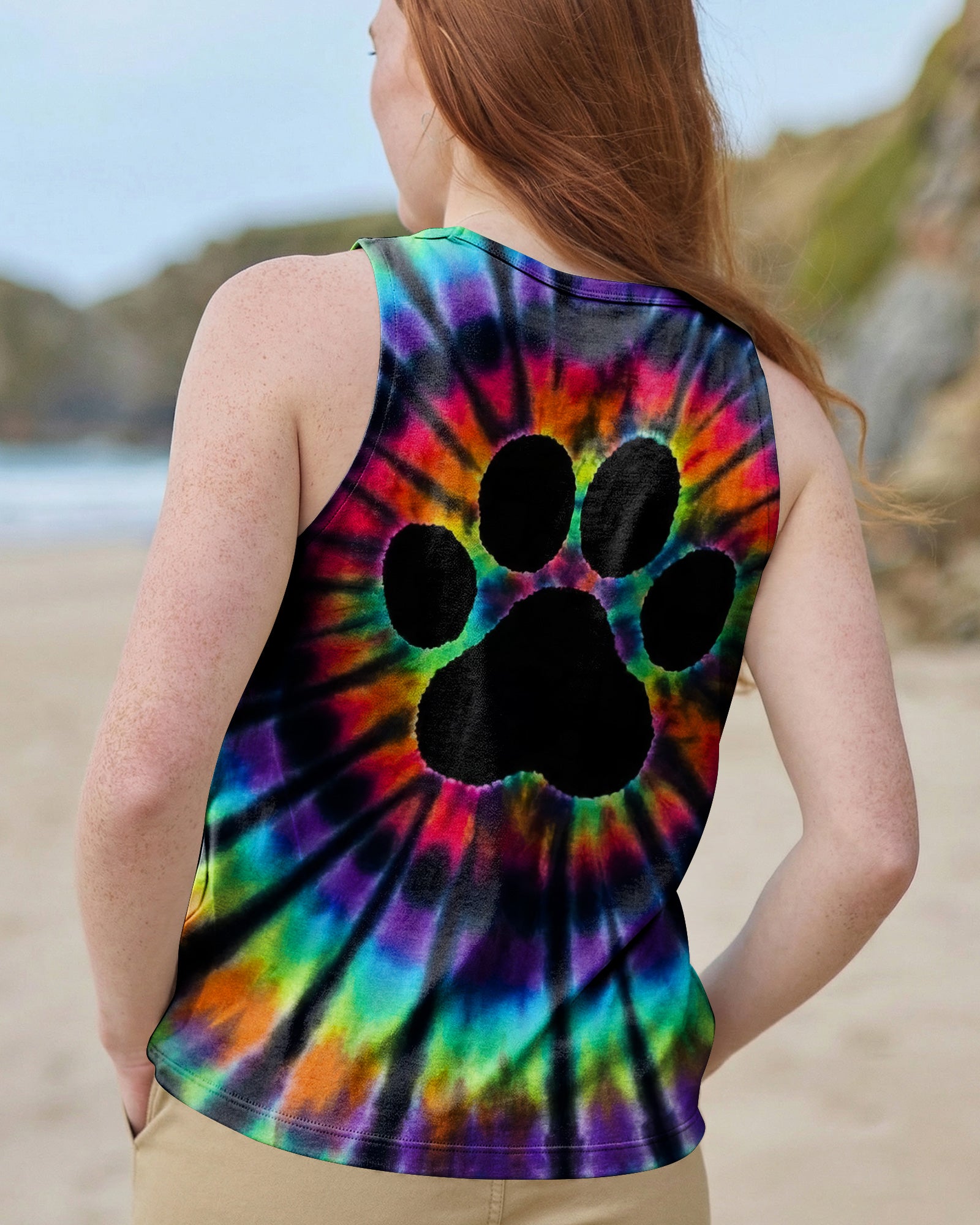 COLORFUL PAW ALL OVER PRINT - TYPQ2502262