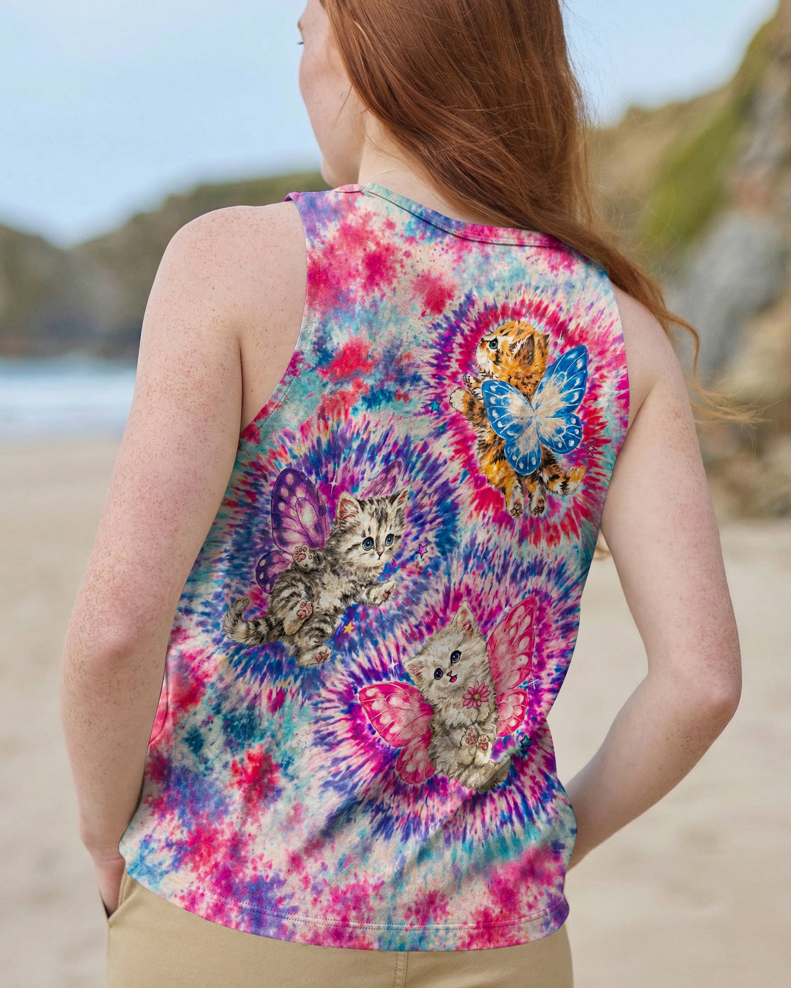 FAIRY KITTEN DREAM HIPPIE ALL OVER PRINT - KM2904261
