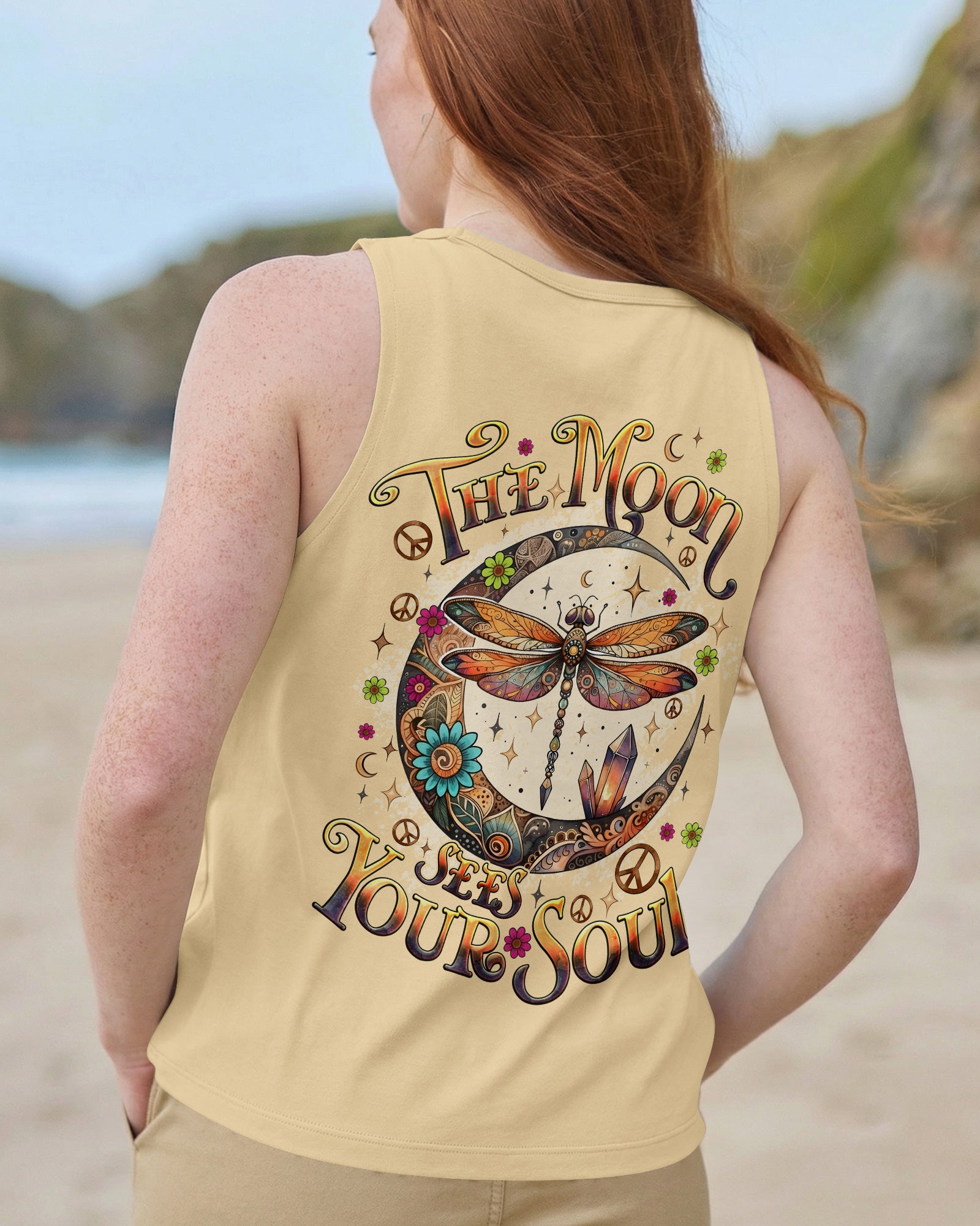 THE MOON SEES YOUR SOUL DRAGONFLY ALL OVER PRINT - TYQY0402261