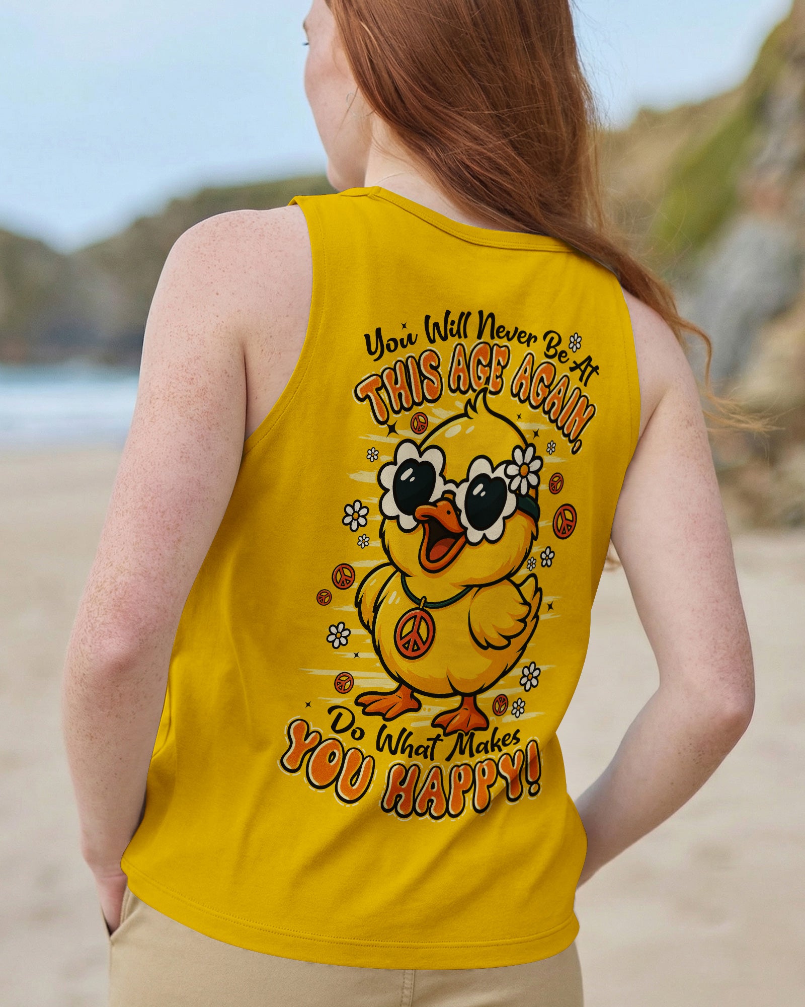 DO WHAT MAKES YOU HAPPY DUCK ALL OVER PRINT - TYPQ1209251
