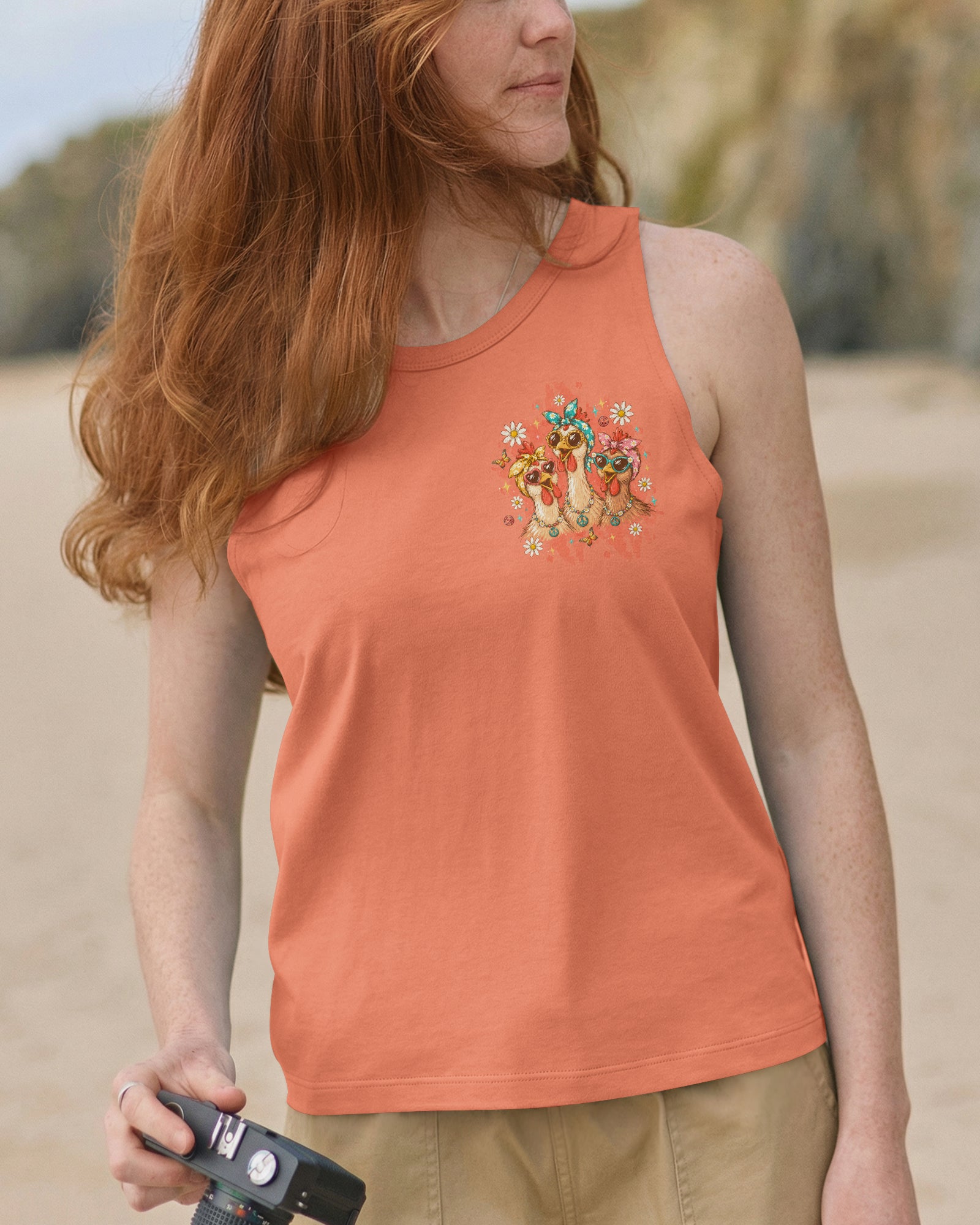 LET'S GO GIRLS CHICKEN ALL OVER PRINT - TLTW0107267