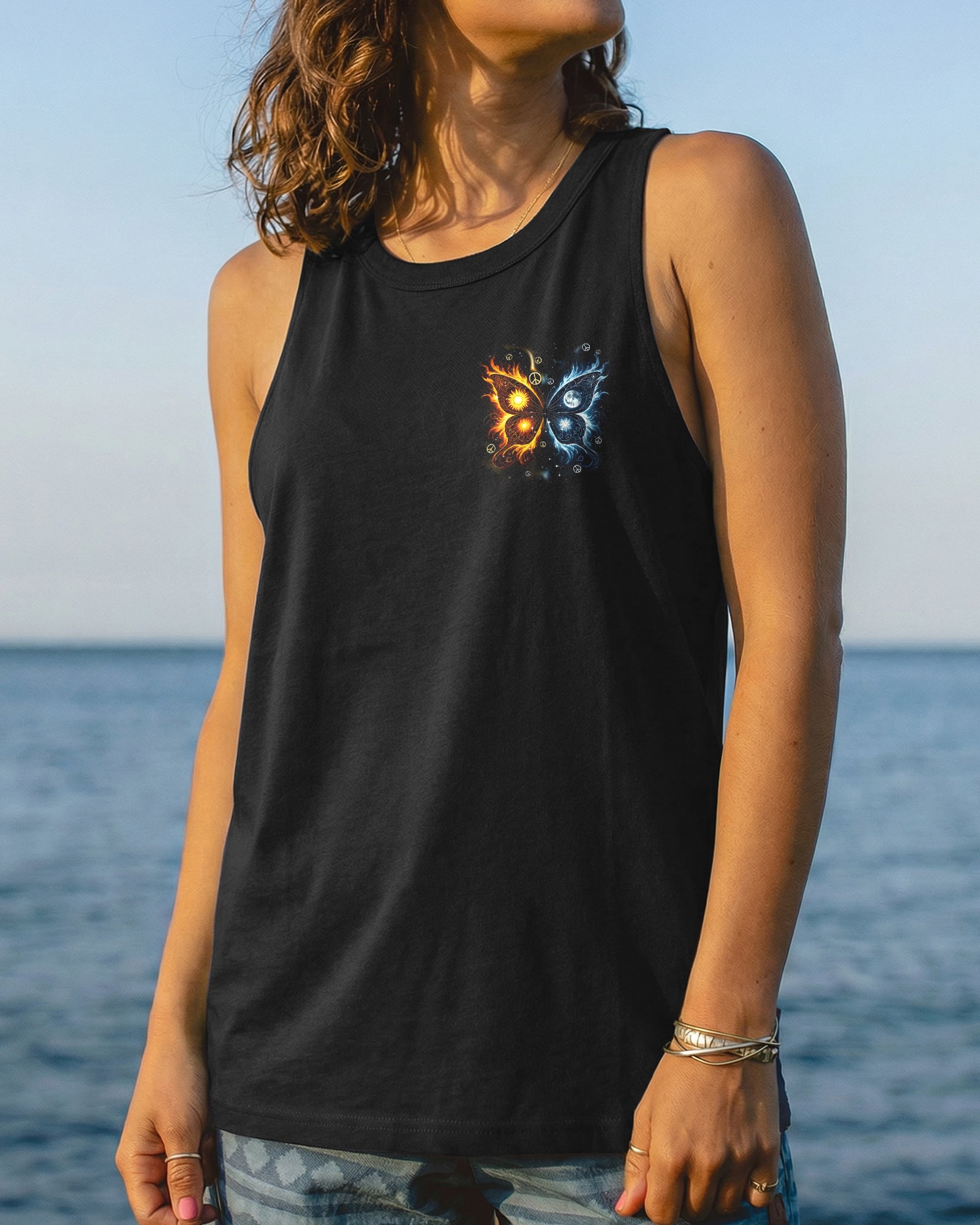 LIVE BY THE SUN BUTTERFLY ALL OVER PRINT - TYQY1102263