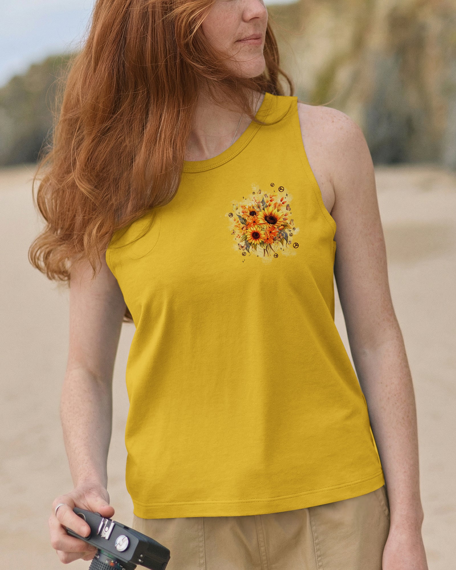 WHISPER WORDS OF WISDOM LET IT BE SUNFLOWER ALL OVER PRINT - TYPQ1303261