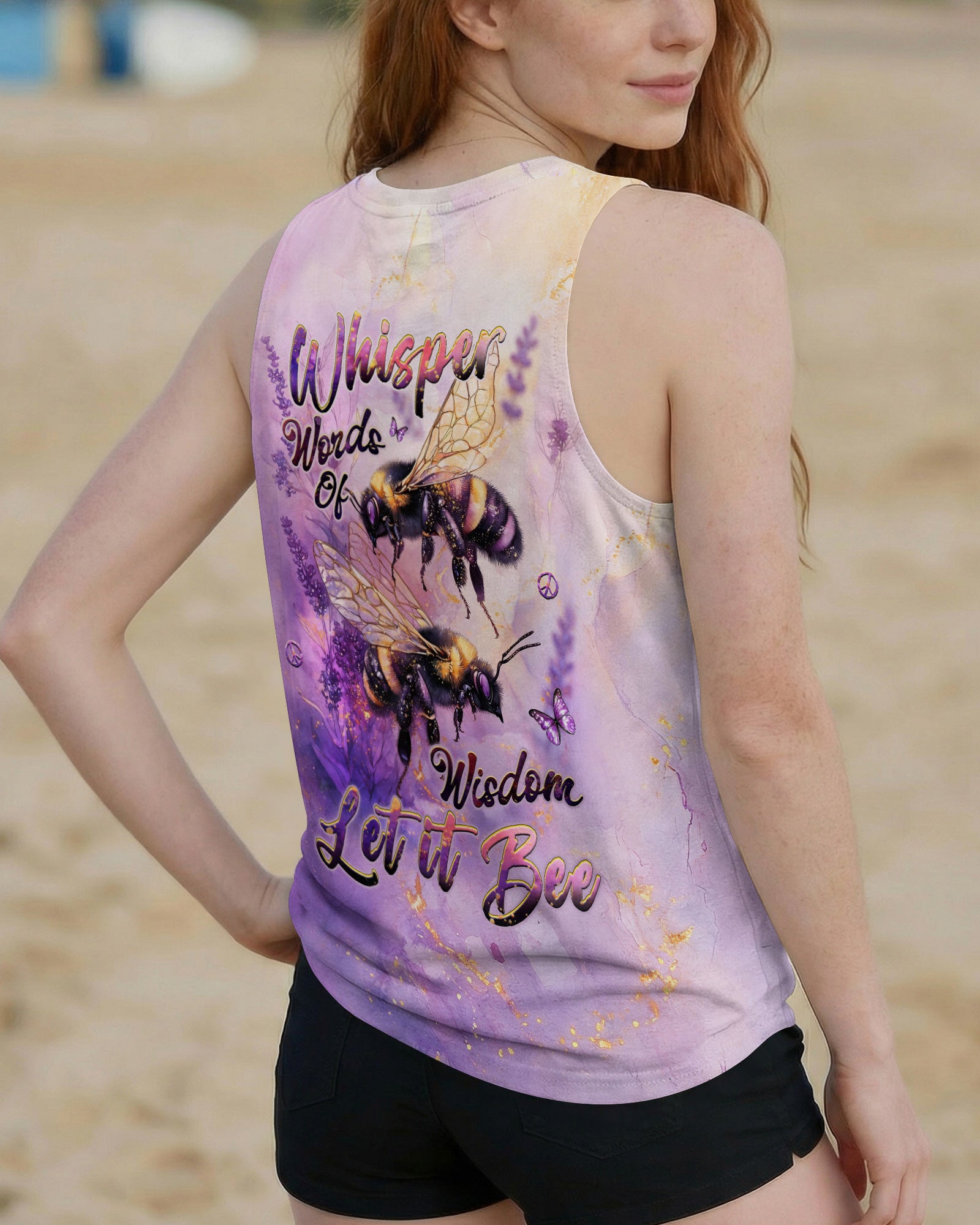 WHISPER WORDS OF WISDOM LET IT BEE ALL OVER PRINT - TLHG2403262