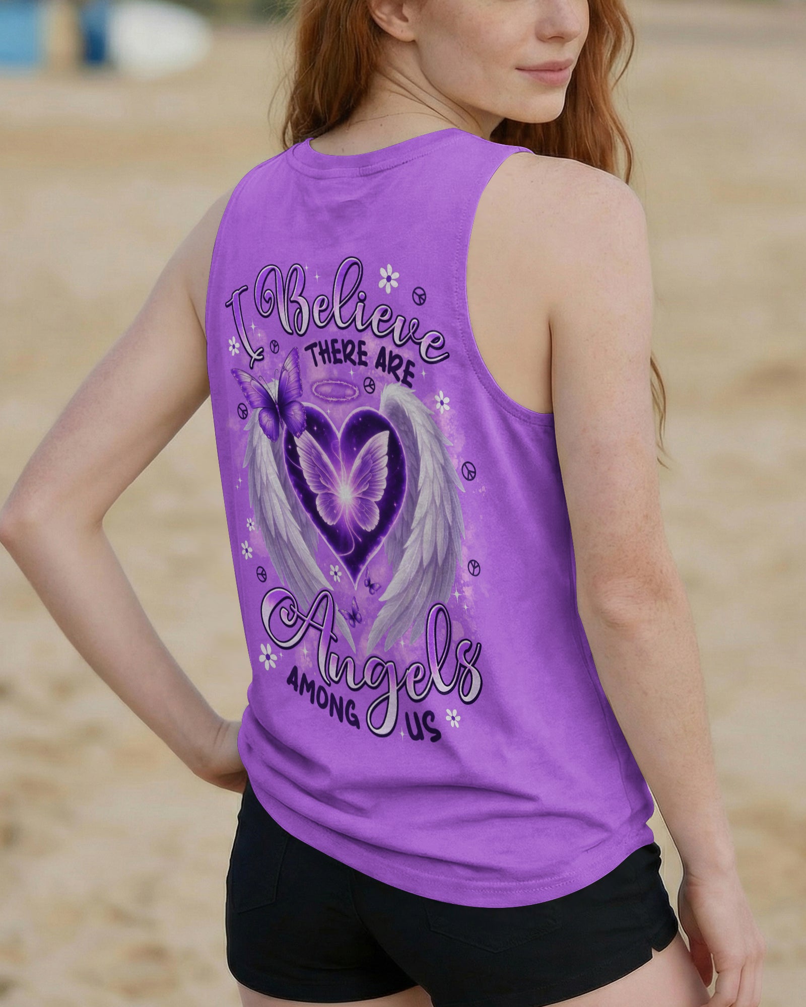 I BELIEVE THERE ARE ANGELS AMONG US ALL OVER PRINT - TYPQ0203262