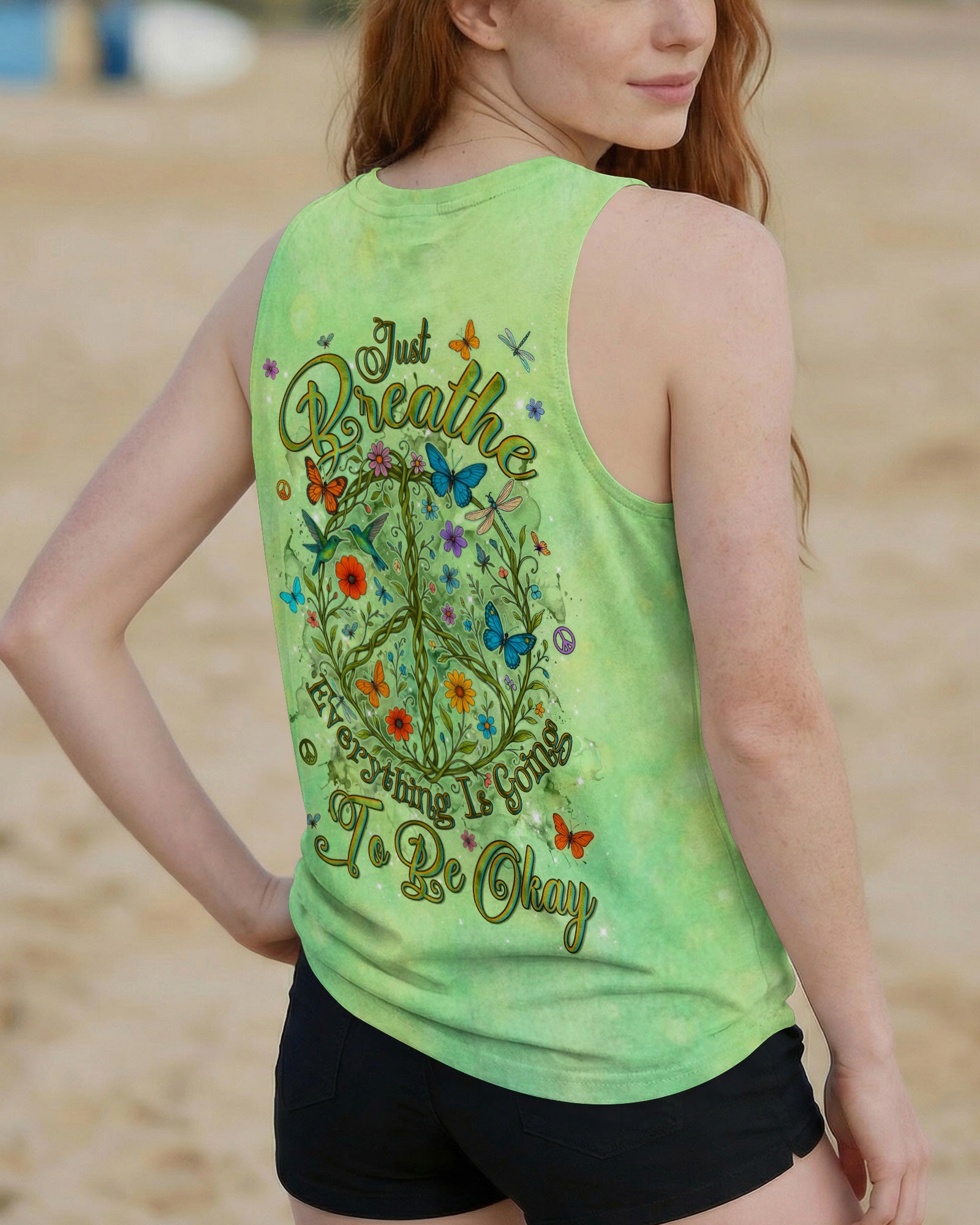 JUST BREATHE PEACE ALL OVER PRINT - TYLN1004263