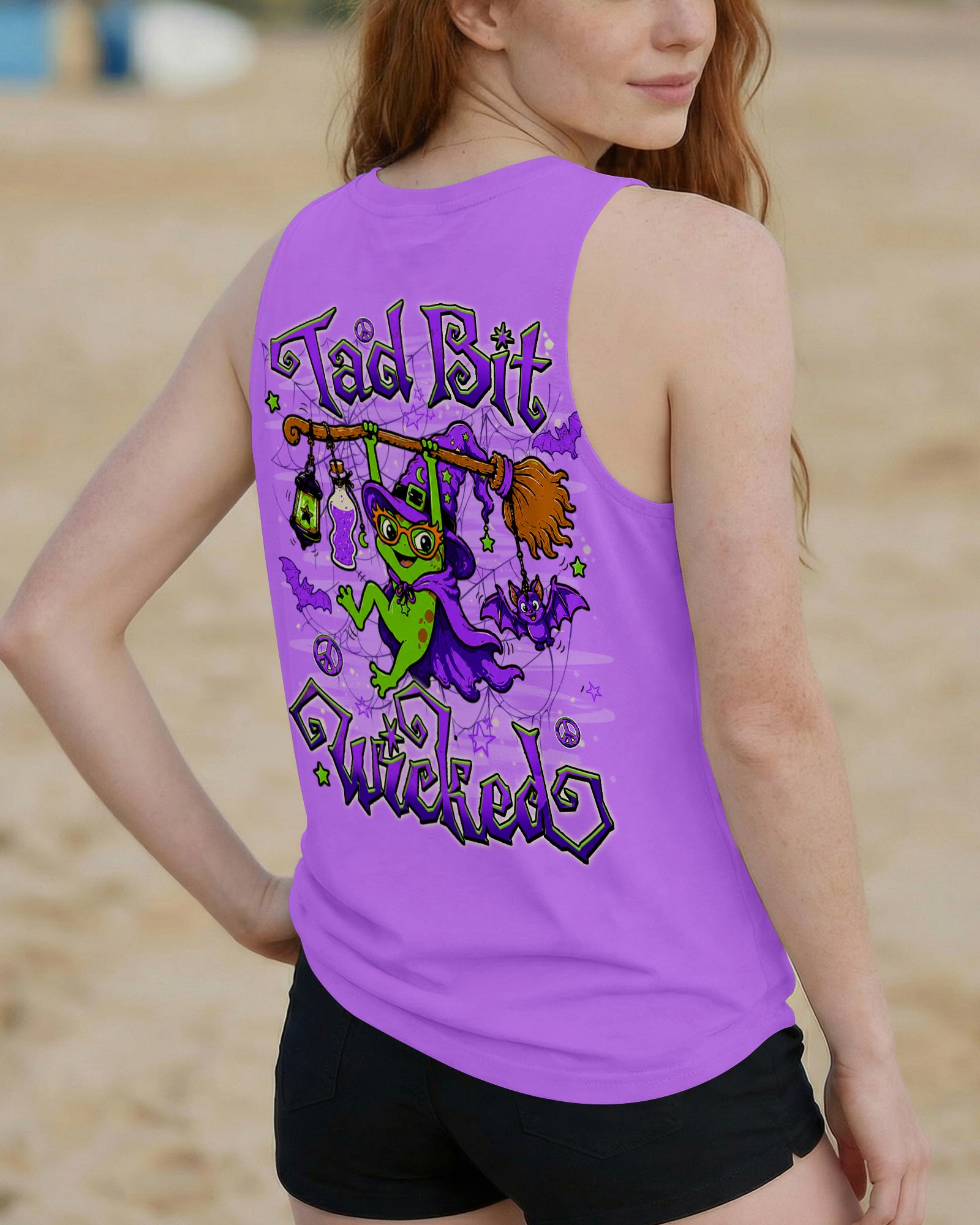 TAD BIT WICKED FROG HALLOWEEN ALL OVER PRINT - TLHN2407263