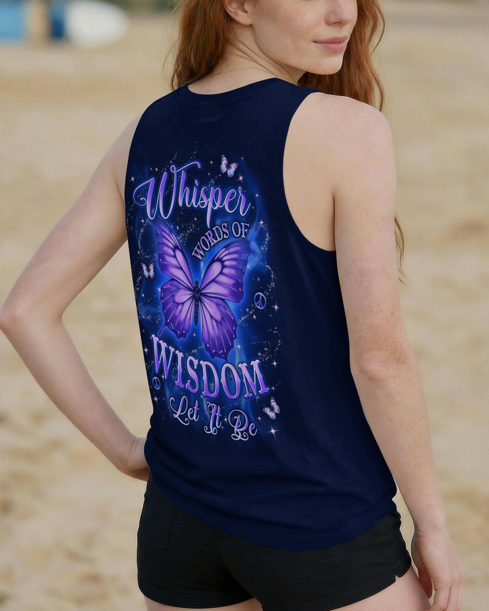 WHISPER WORDS OF WISDOM LET IT BE BUTTERFLY ALL OVER PRINT - TYLN0303263
