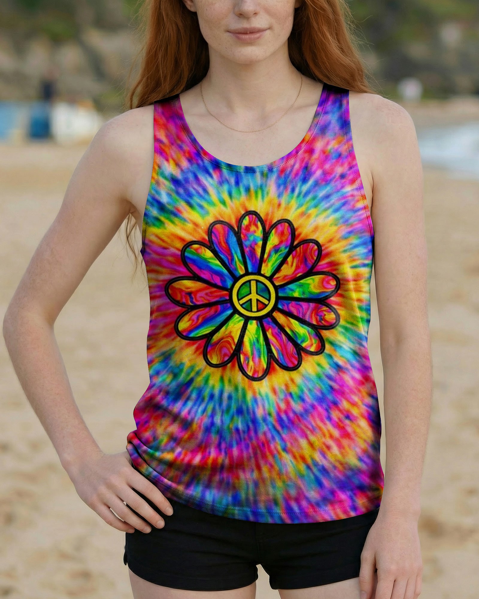 PEACE Y'ALL  ALL OVER PRINT - YHHN2702261