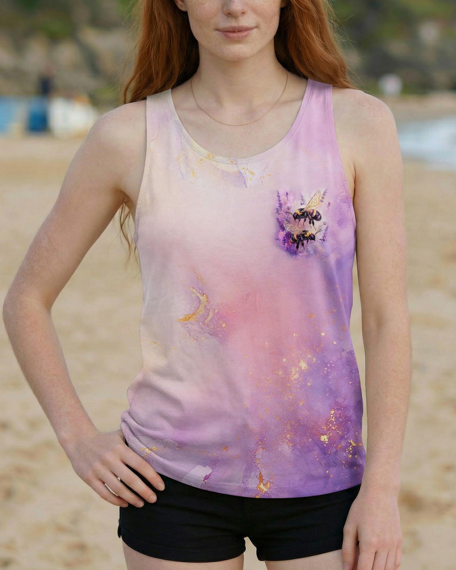 WHISPER WORDS OF WISDOM LET IT BEE ALL OVER PRINT - TLHG2403262