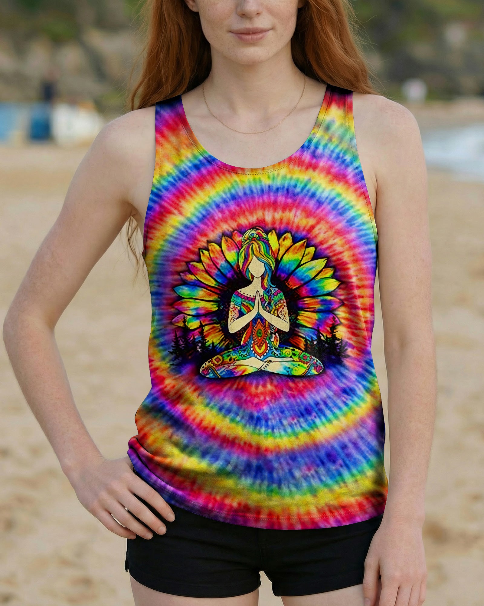 SOME GIRLS ARE JUST BORN WITH HIPPIE SOULS ALL OVER PRINT - YHHG2602261