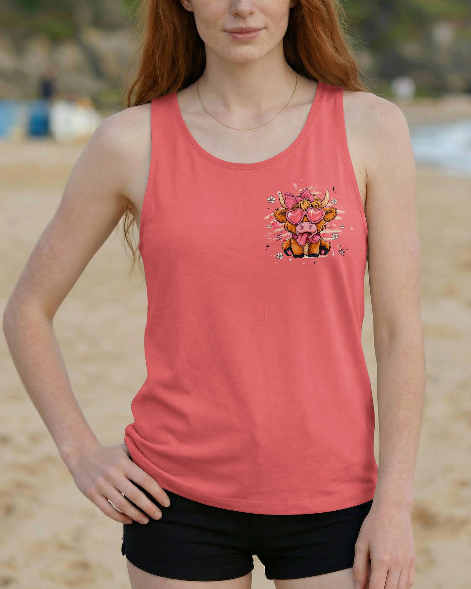 APPARENTLY I HAVE AN ATTITUDE WHO KNEW COW ALL OVER PRINT - TLHG0603262