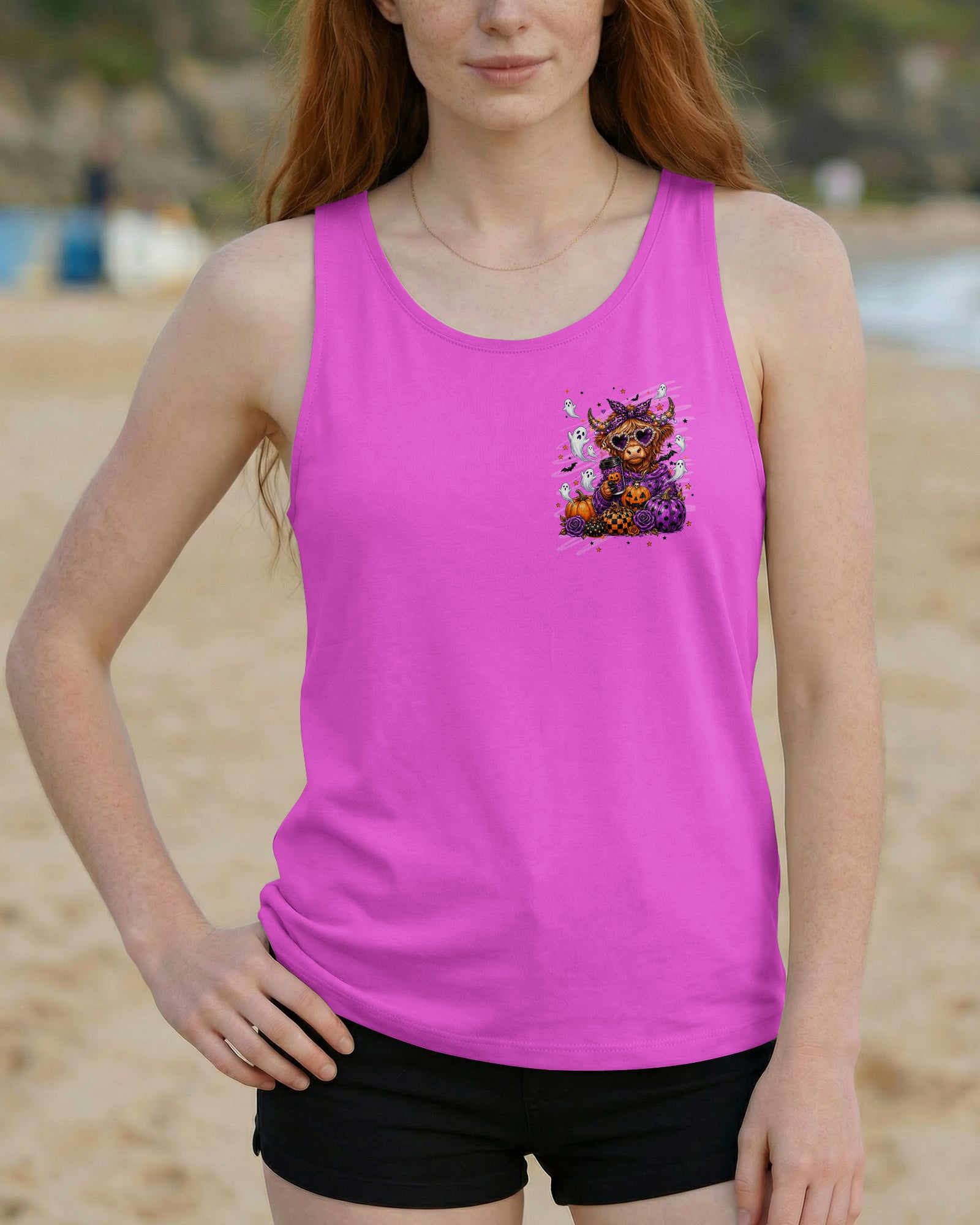 SUCK IT UP BUTTERCUP HIGHLAND COW HALLOWEEN ALL OVER PRINT  - TLNT2207261
