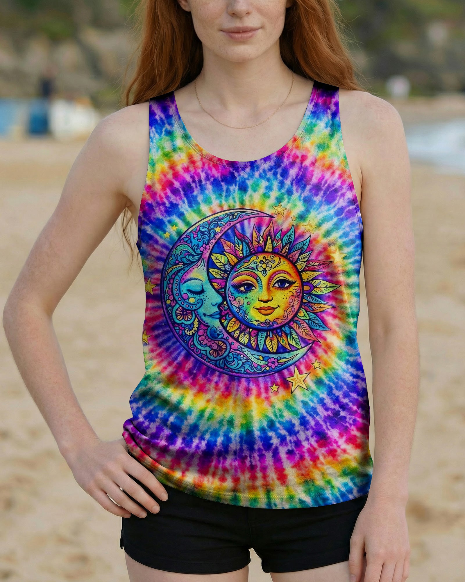 LIVE BY THE SUN RADIANT SWIRL ALL OVER PRINT - YHLN2602262