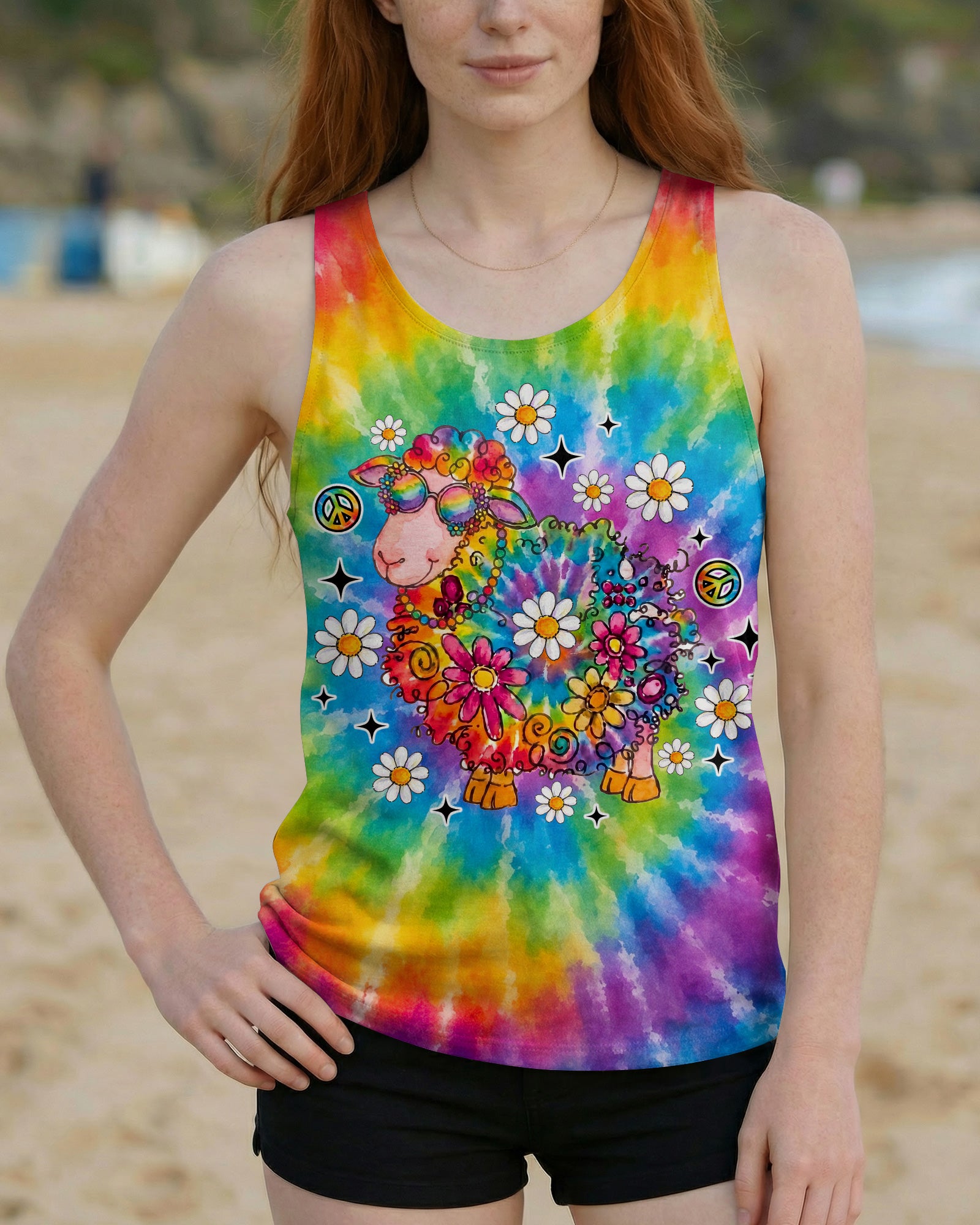 I'M NOT THE BLACK SHEEP TIE DYE ALL OVER PRINT - TLNO2707263