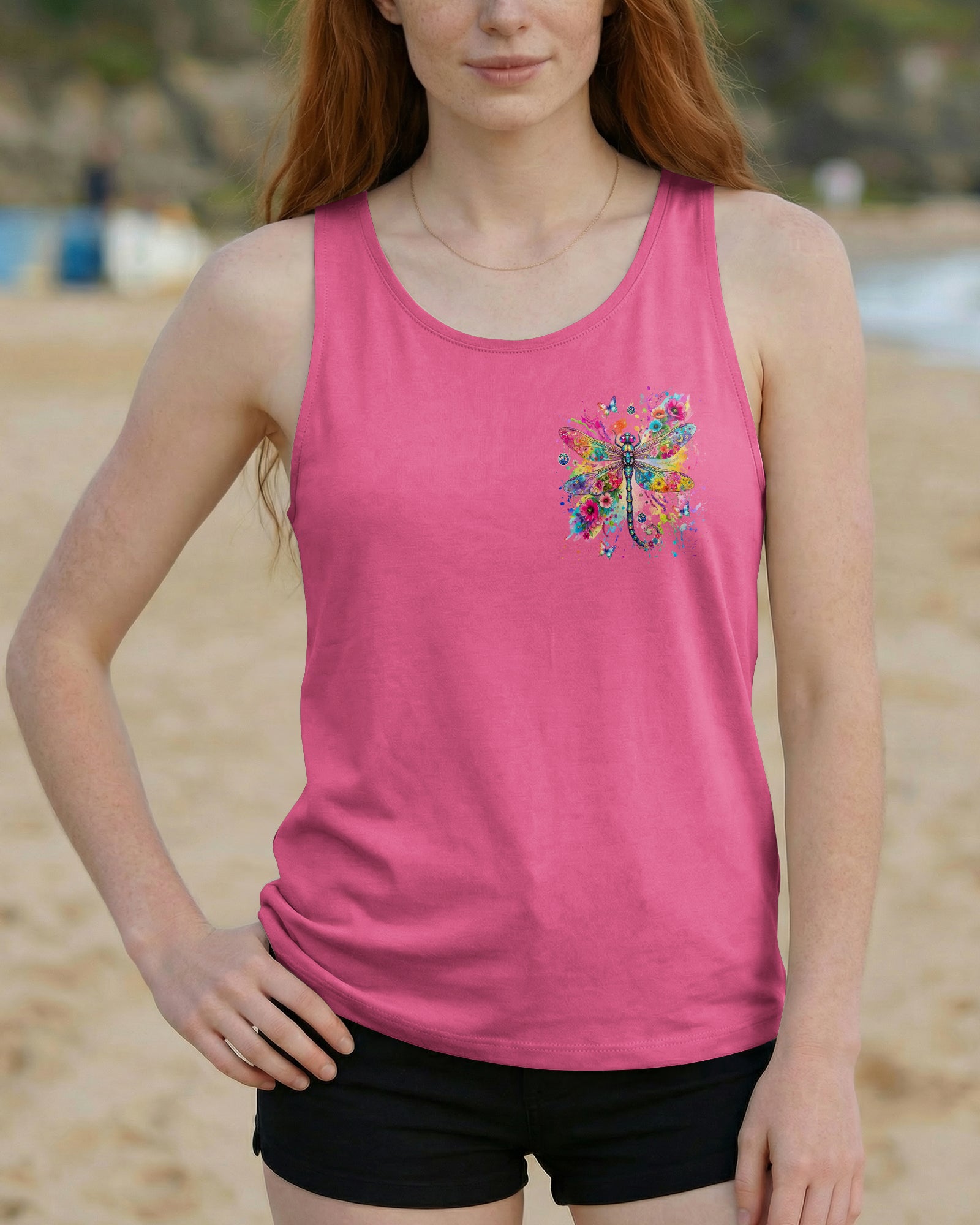 WHISPER WORDS OF WISDOM LET IT BE DRAGONFLY ALL OVER PRINT - TYLN0406263