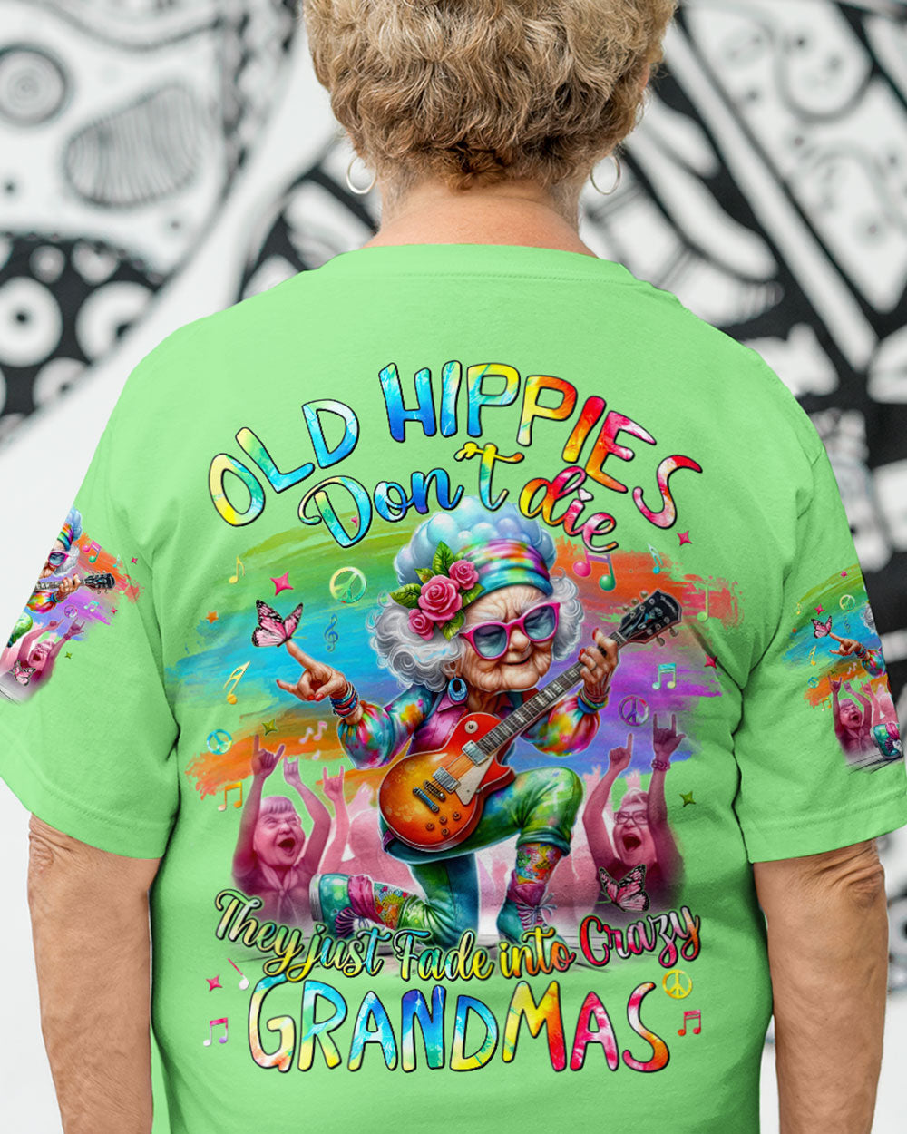 OLD HIPPIES ALL OVER PRINT - TYTM1704242