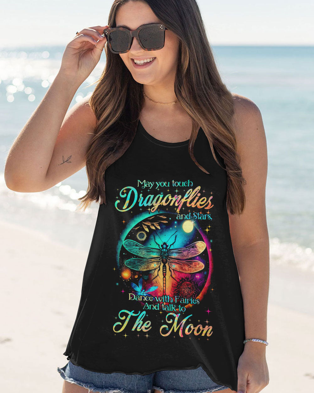 MAY YOU TOUCH DRAGONFLIES AND STARS ALL OVER PRINT - TYTM2503231