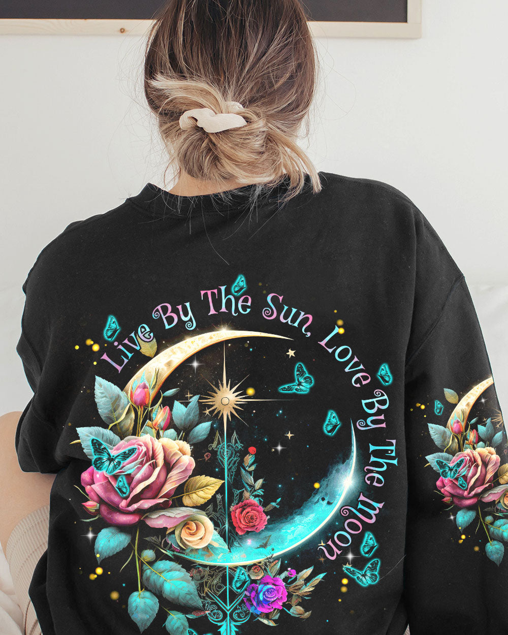 LIVE BY THE SUN LOVE BY THE MOON ALL OVER PRINT - TYTM0903234