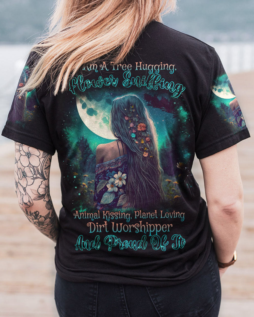 I AM A TREE HUGGING ALL OVER PRINT - TLTR1103231