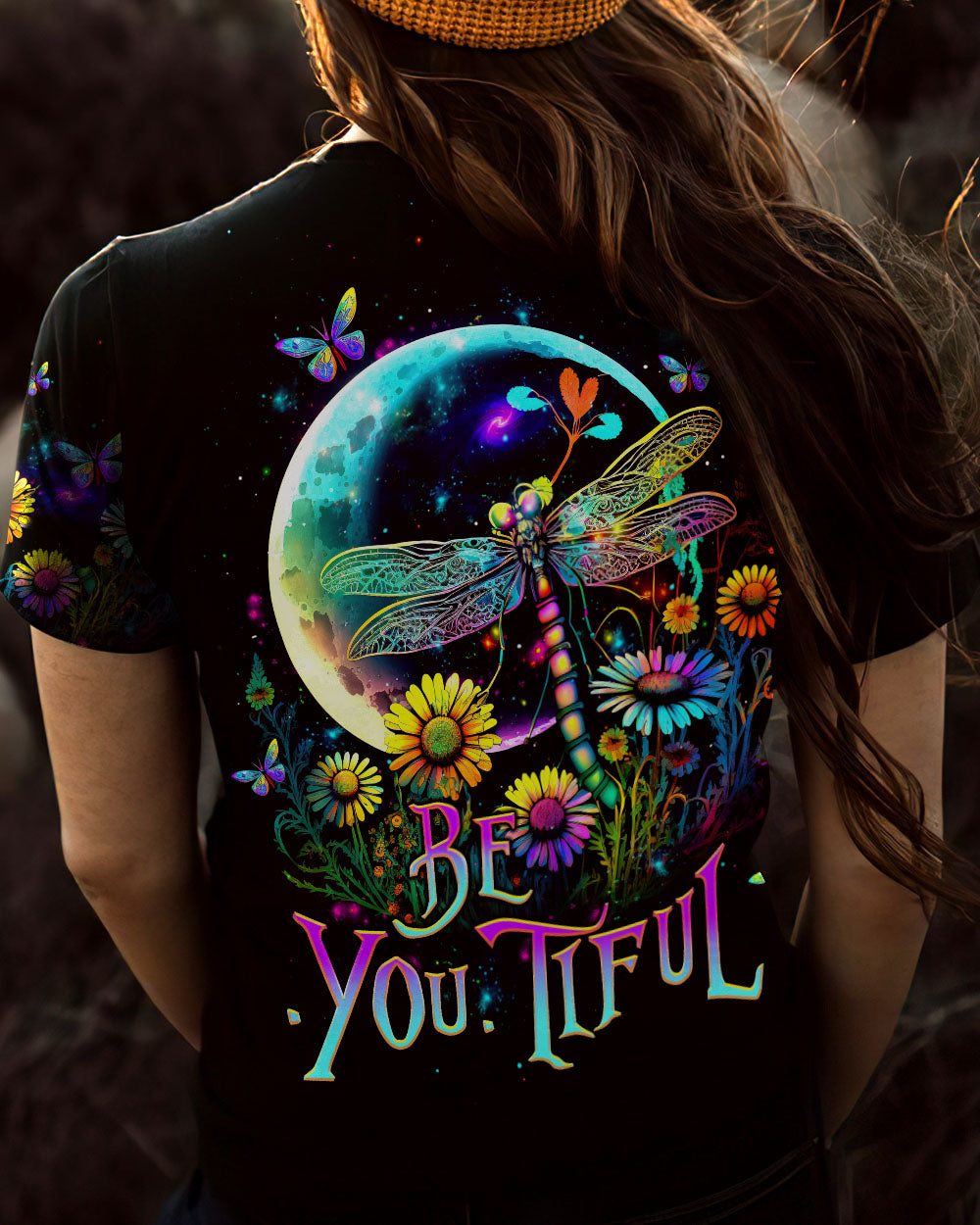 BE YOU TIFUL DRAGONFLY ALL OVER PRINT - TLTW0505232