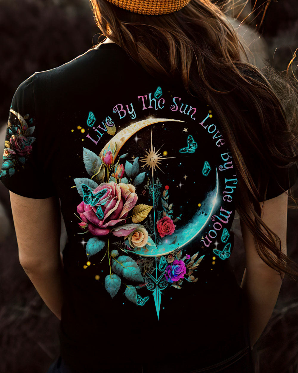 LIVE BY THE SUN LOVE BY THE MOON ALL OVER PRINT - TYTM0903234