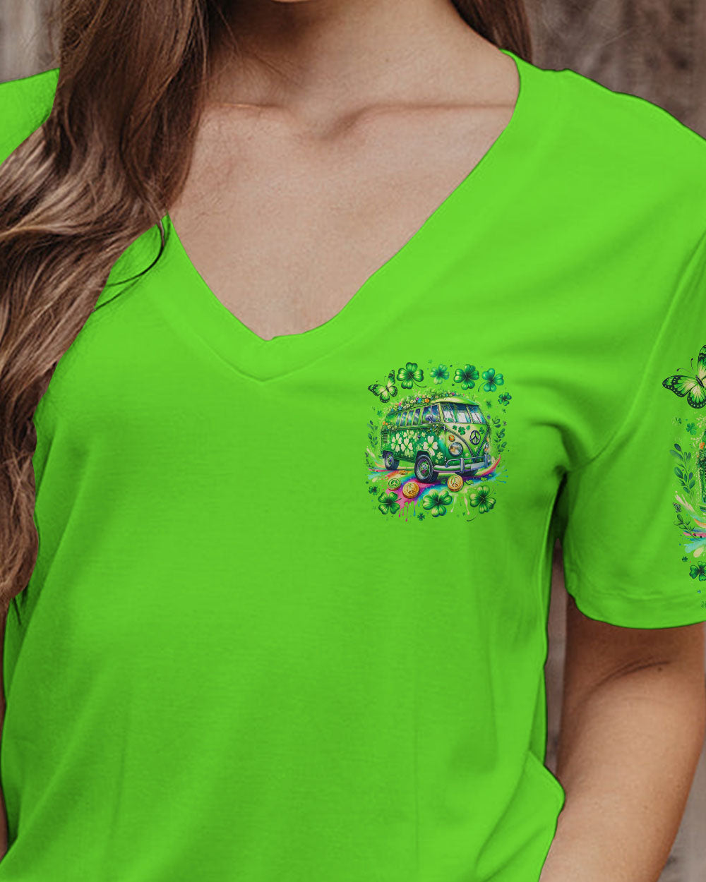 IN MARCH WE WEAR GREEN PATRICK'S DAY ALL OVER PRINT - TY0401241