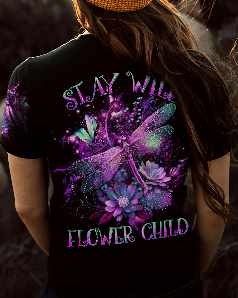STAY WILD FLOWER CHILD ALL OVER PRINT - YHHG1704233