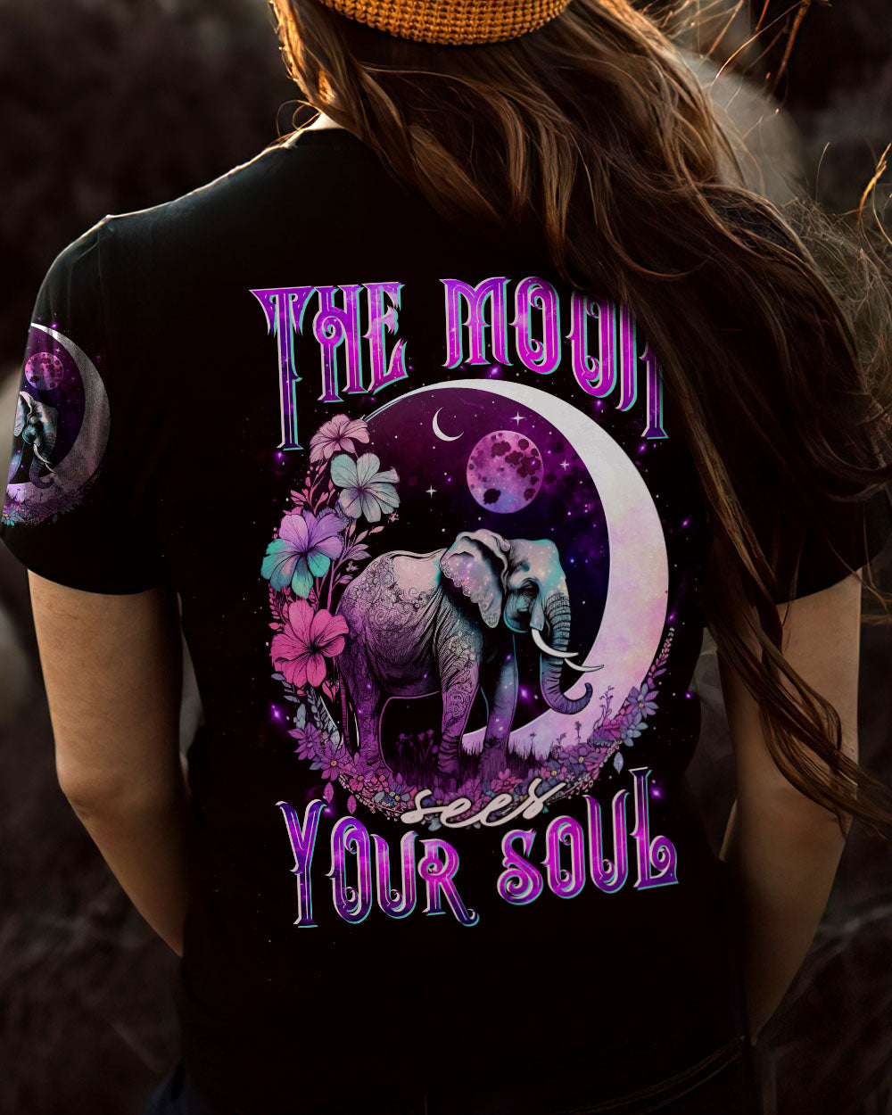 THE MOON SEES YOUR SOUL ELEPHANT ALL OVER PRINT - TLTW2404234
