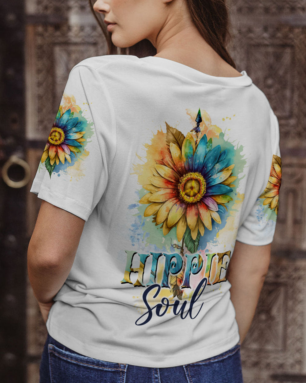 HIPPIE SOUL FLOWER ALL OVER PRINT - TYTW0303235