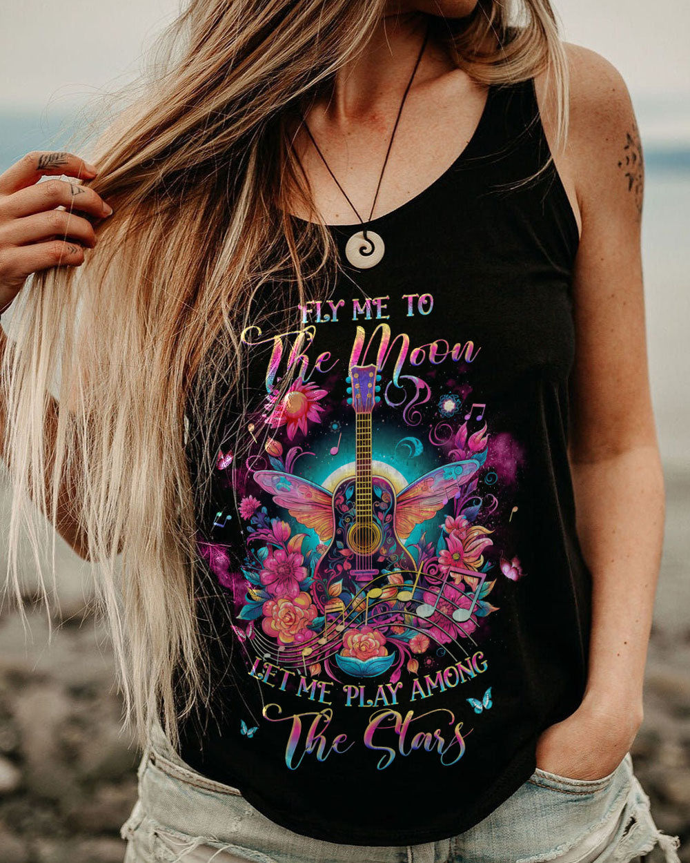 FLY ME TO THE MOON ALL OVER PRINT - YHHG2405231