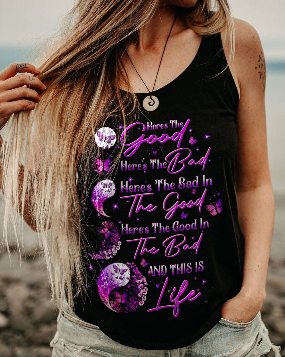 THIS IS LIFE YINYANG ALL OVER PRINT - TLTW2704232