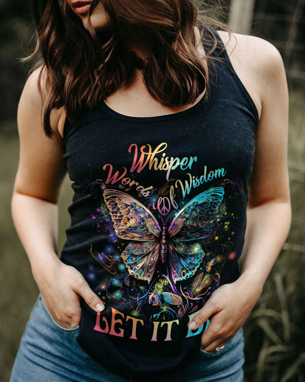 WHISPER WORDS OF WISDOM BUTTERFLY ALL OVER PRINT - YHLN2104233