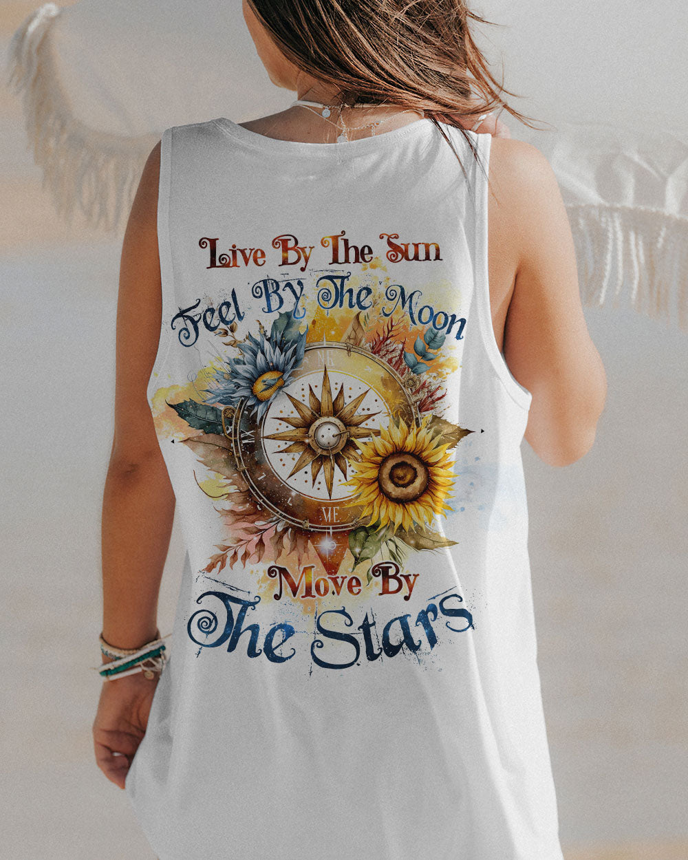 LIVE BY THE SUN COMPASS ALL OVER PRINT - TYTW03042310